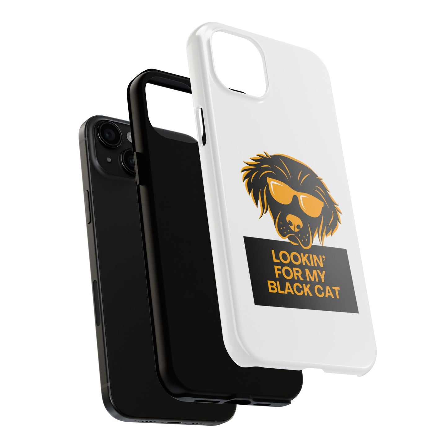 Lookin' For My Black Cat // Phone Case