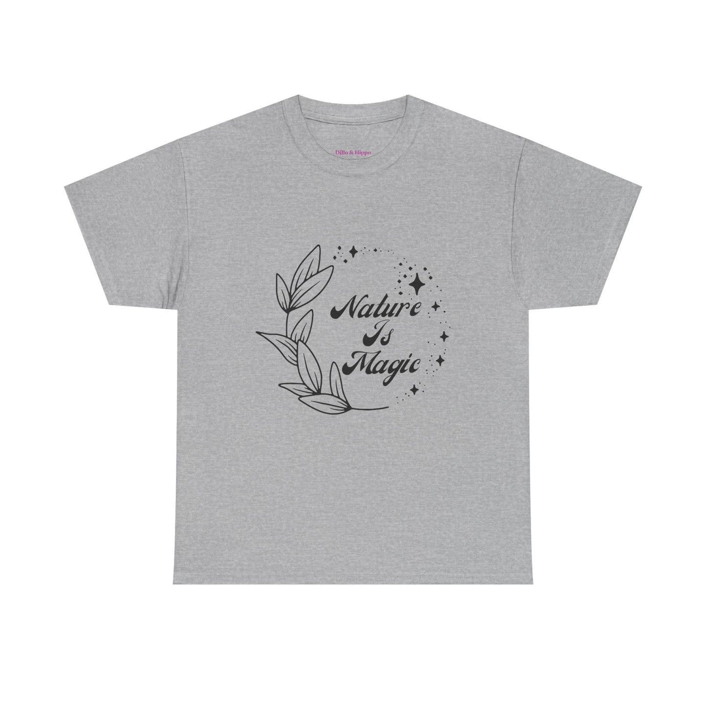 Nature is Magic // Unisex Heavy Cotton Tee - Nature-Themed Casual Wear