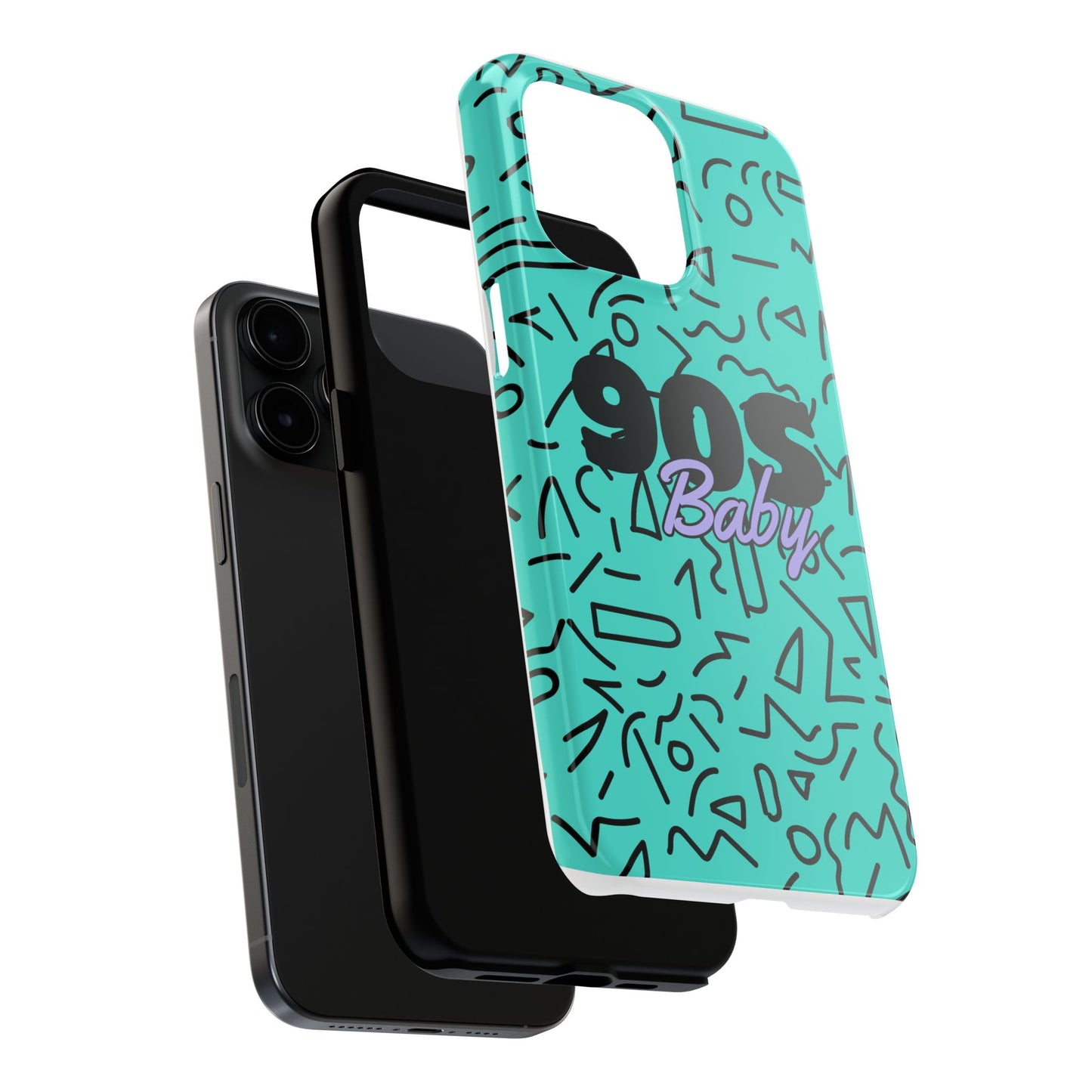 90s Baby Turquoise // iPhone Case