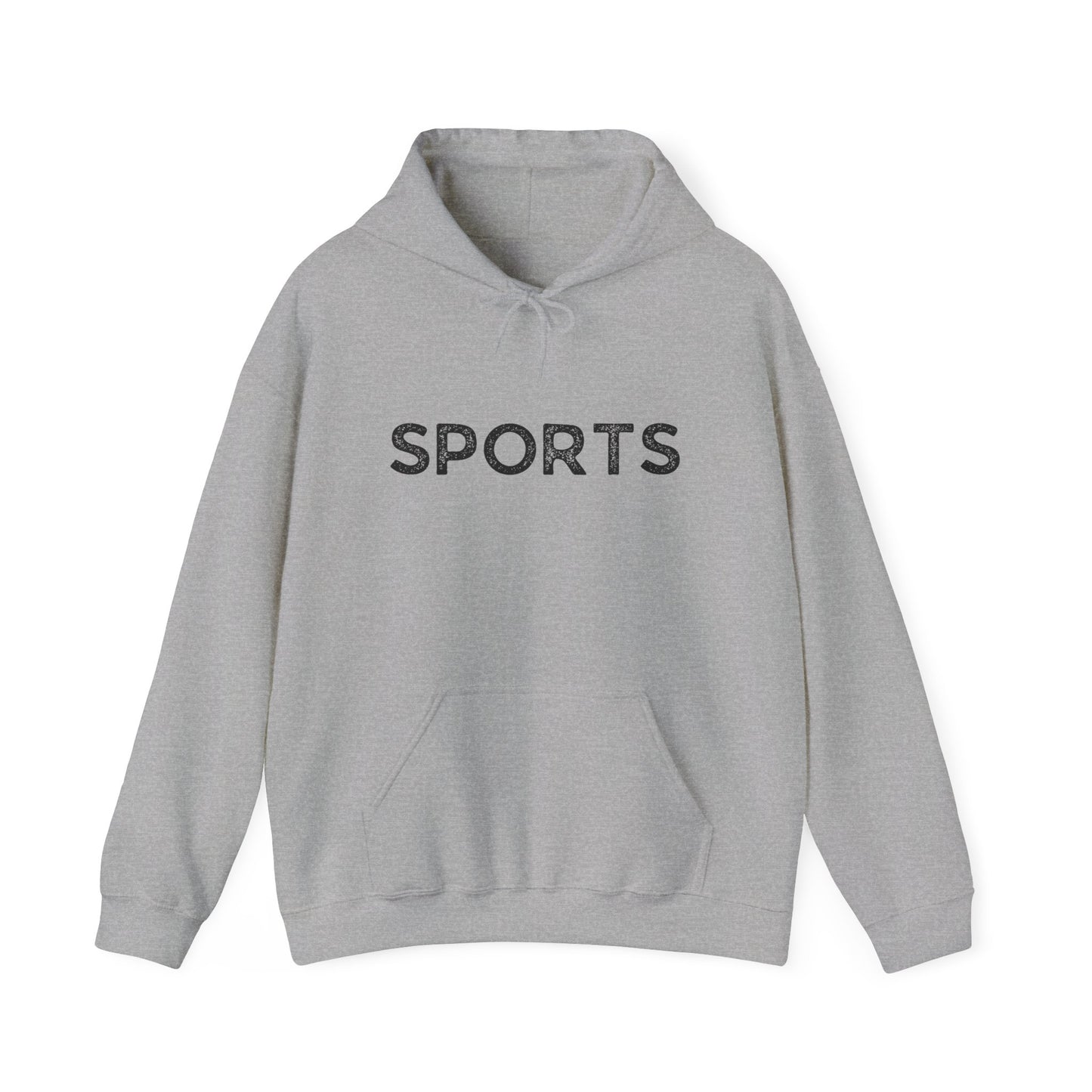 Sports // Unisex Heavy Blend™ Hooded Sweatshirt - Black Text