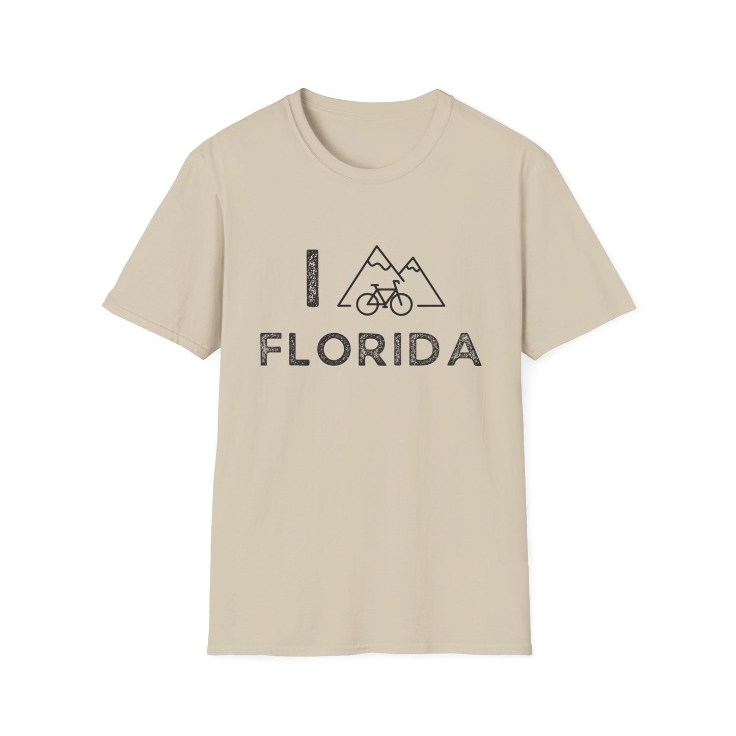 I (Mountain) Bike Florida // Unisex Softstyle T-Shirt