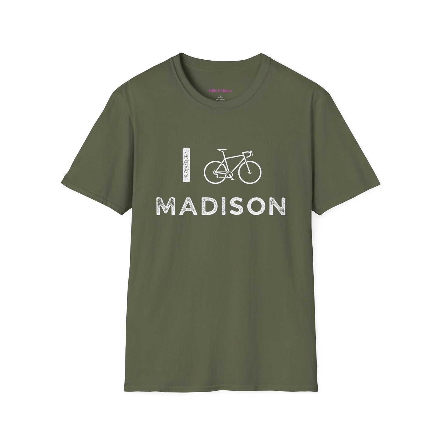 I (Road) Bike Madison // Unisex Softstyle T-Shirt