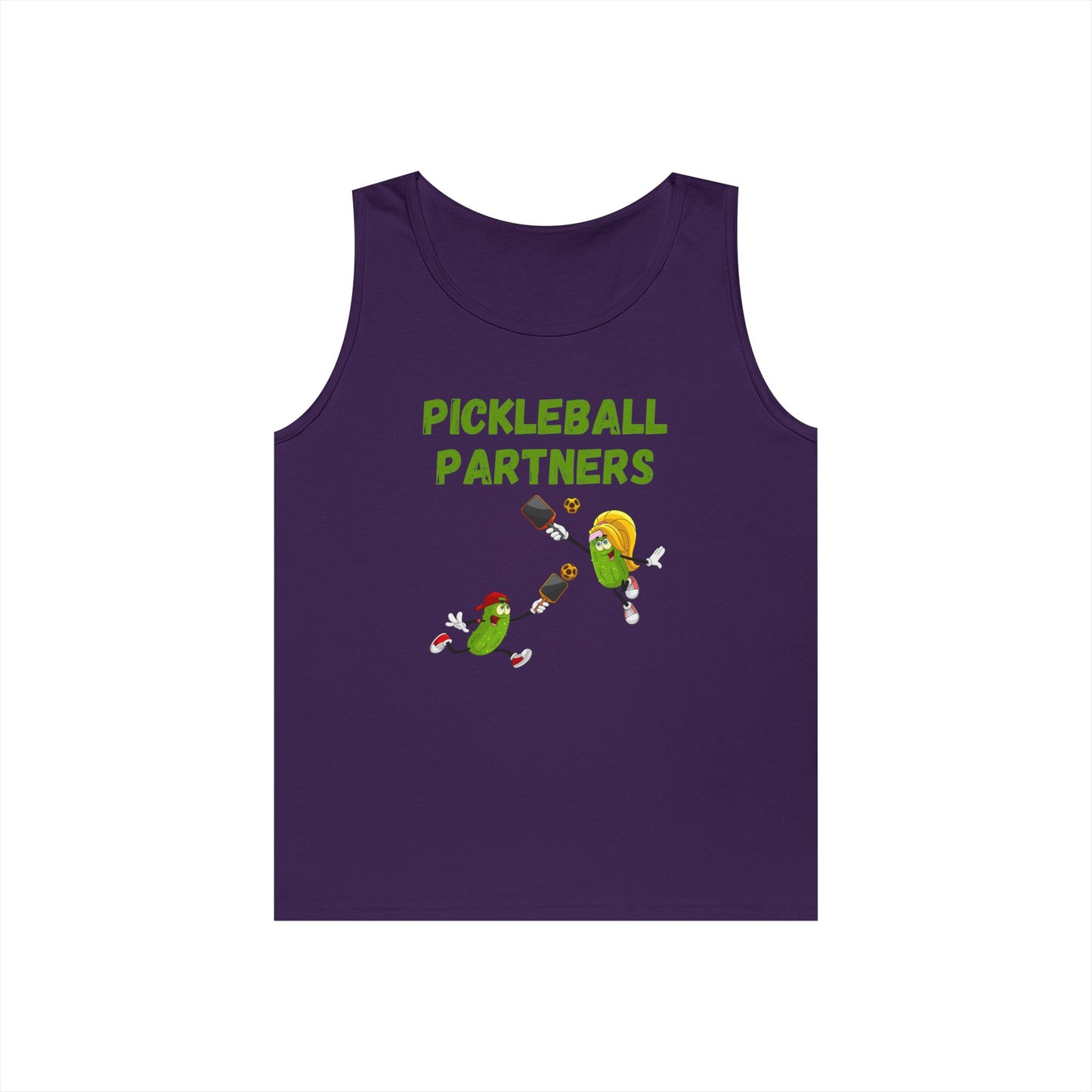 Pickleball Partners 2 // Unisex Heavy Cotton Tank Top