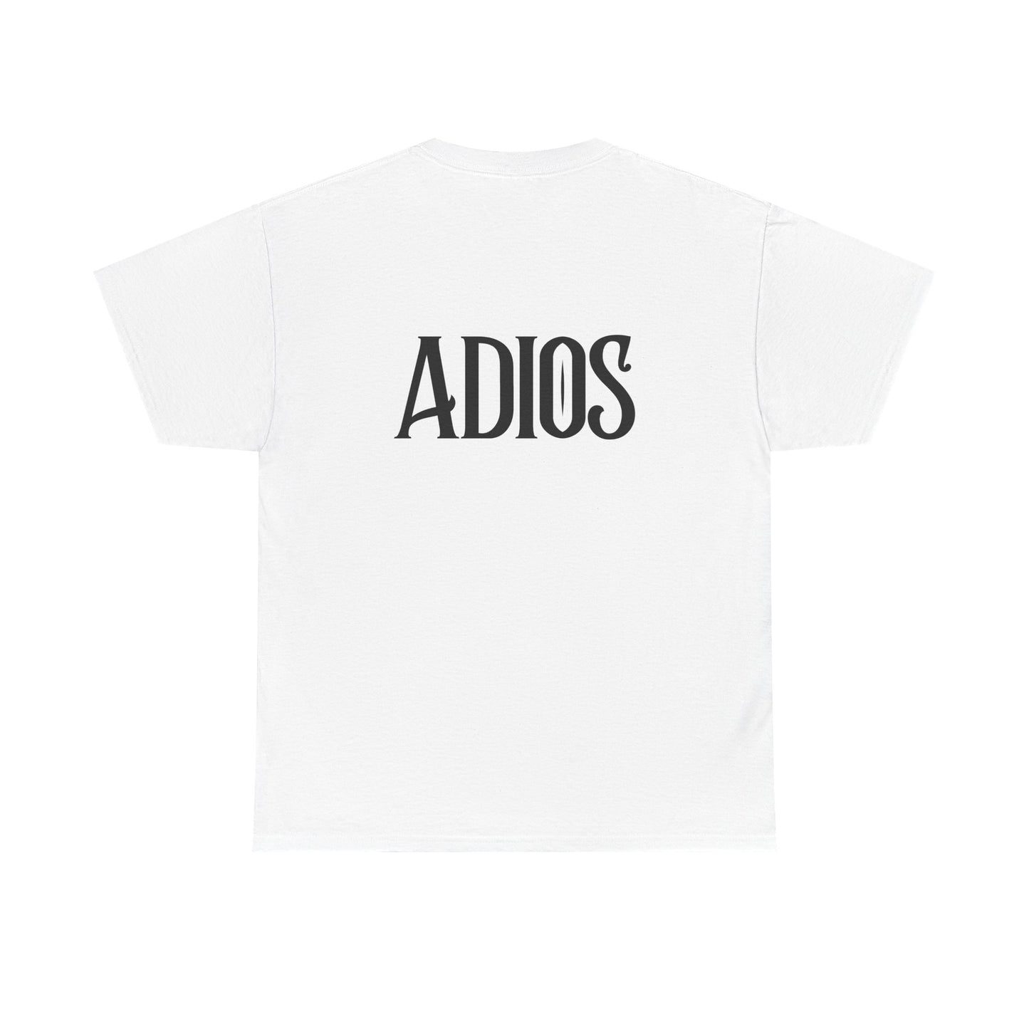 Howdy & Adios // Unisex Heavy Cotton Tee - Casual Statement Shirt