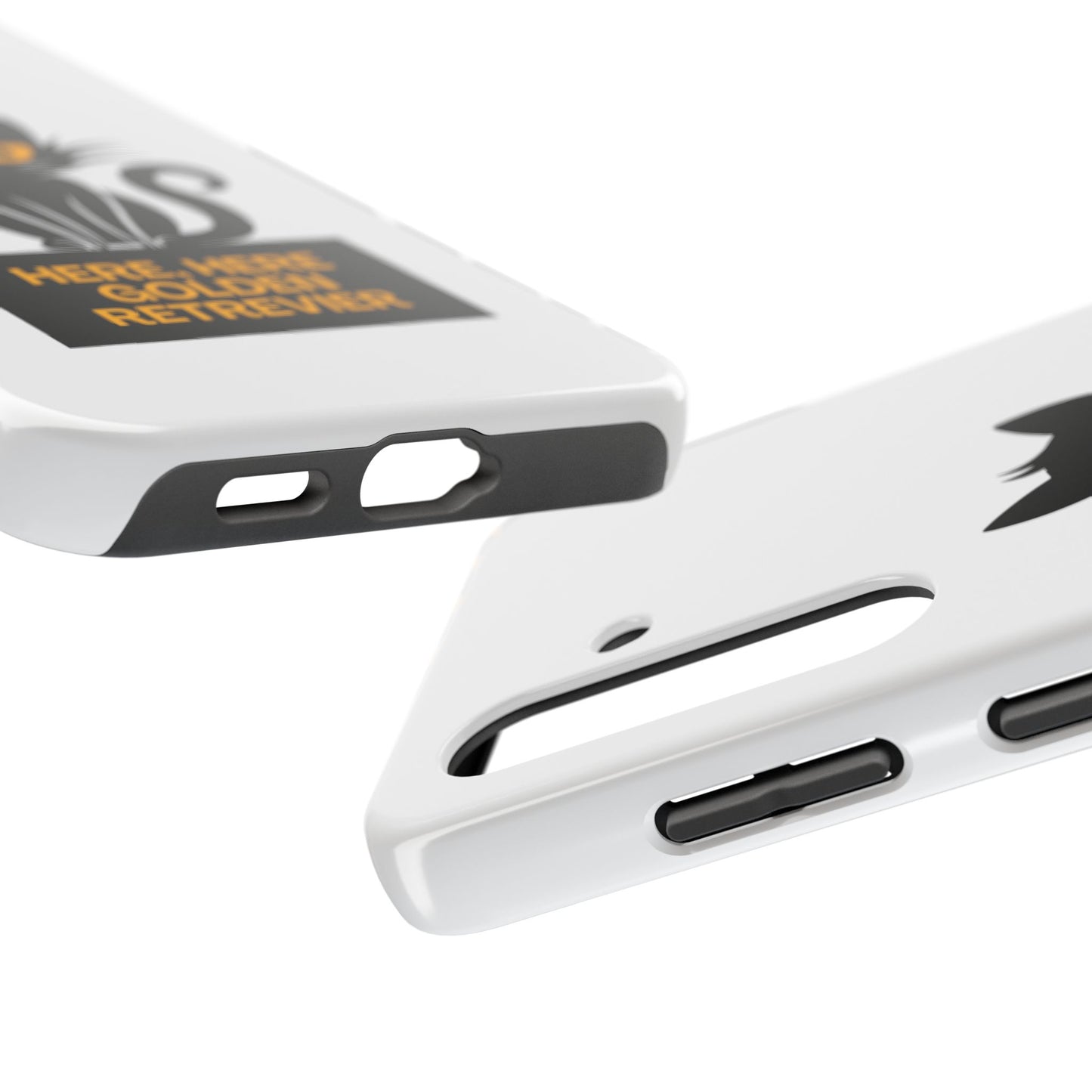 Here, Here Golden Retriever // Phone Case