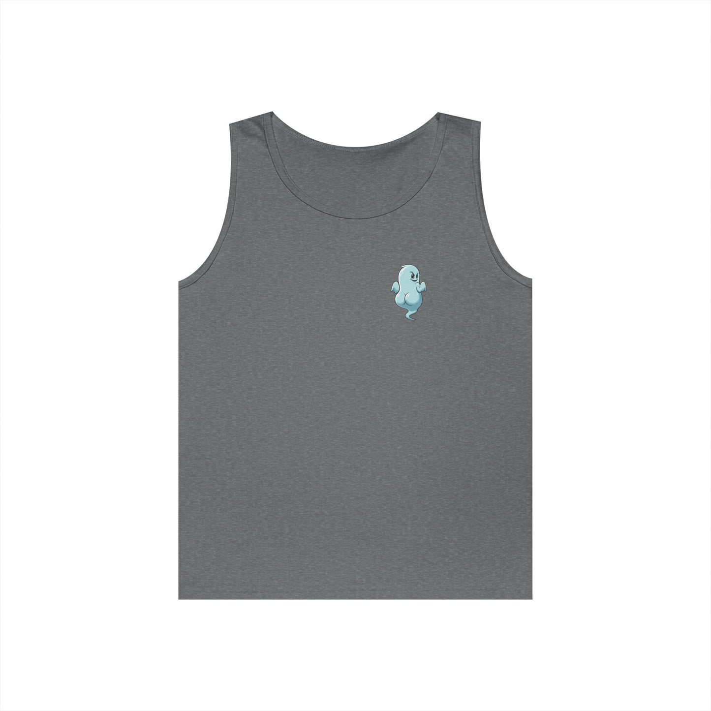Power Bottom Autumn- Blue Ghost // Playful Tank Top for Unisex