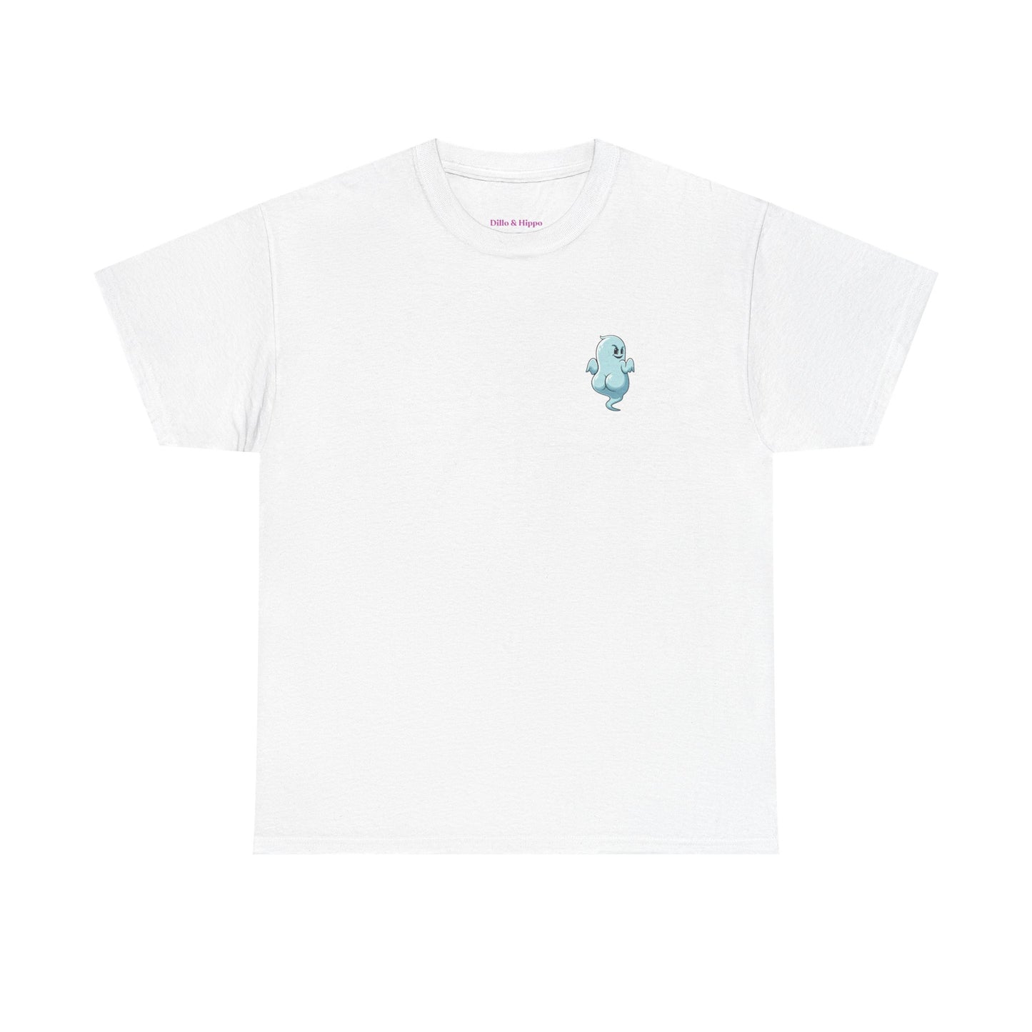 'Power Bottom Autumn' Blue Ghost // Playful Unisex Heavy Cotton Tee