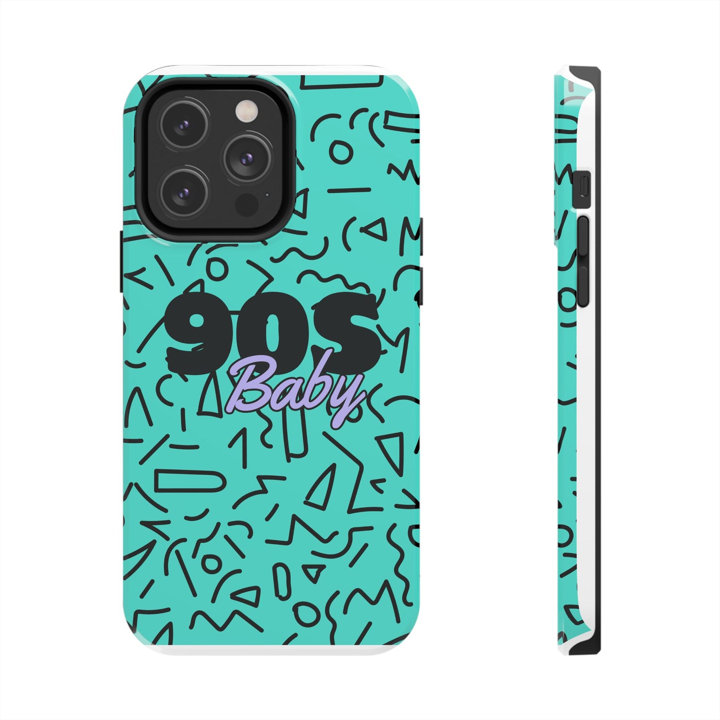 90s Baby Turquoise // iPhone Case