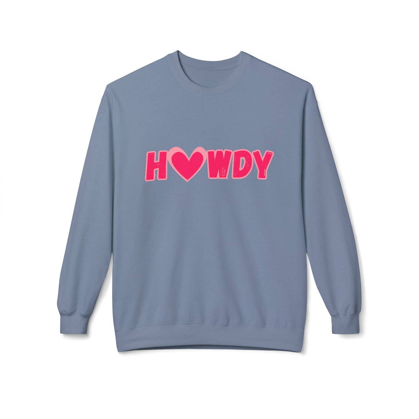 H<3Wdy // Unisex Midweight Softstyle Fleece Crewneck Sweatshirt