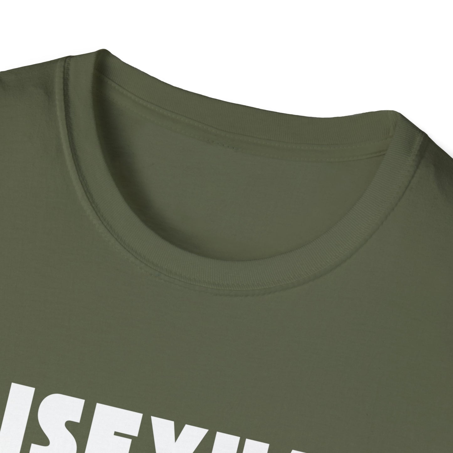 Bisexual (Mountain) Bicyclist // Unisex Softstyle T-Shirt