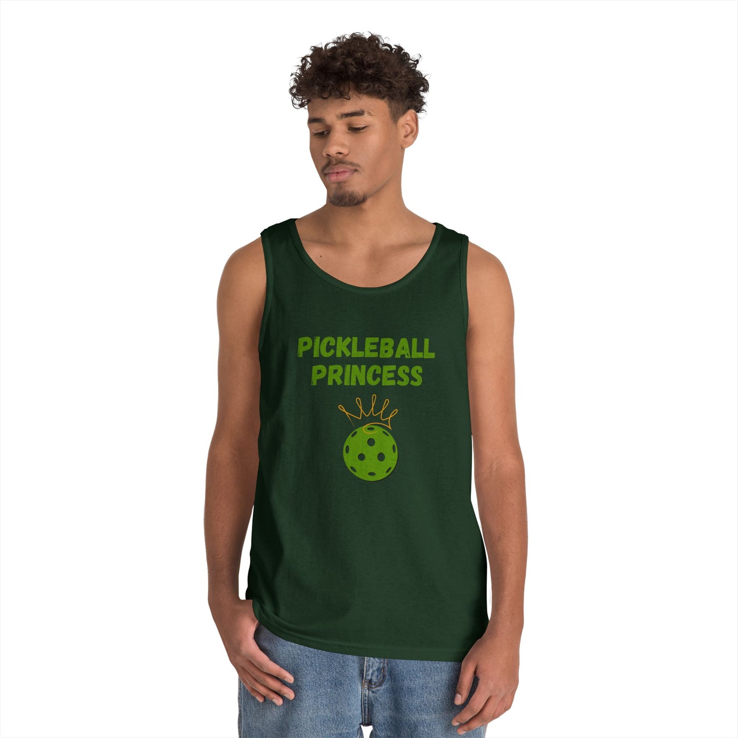Pickleball Princess // Unisex Heavy Cotton Tank Top