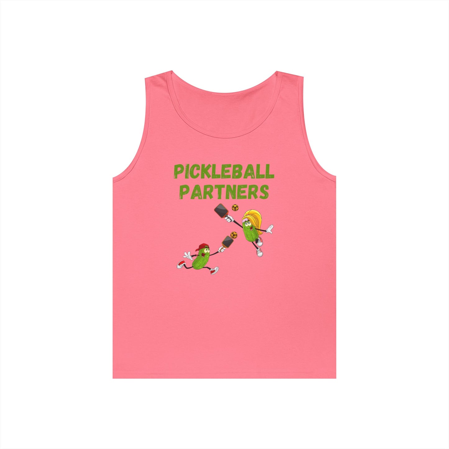 Pickleball Partners 2 // Unisex Heavy Cotton Tank Top