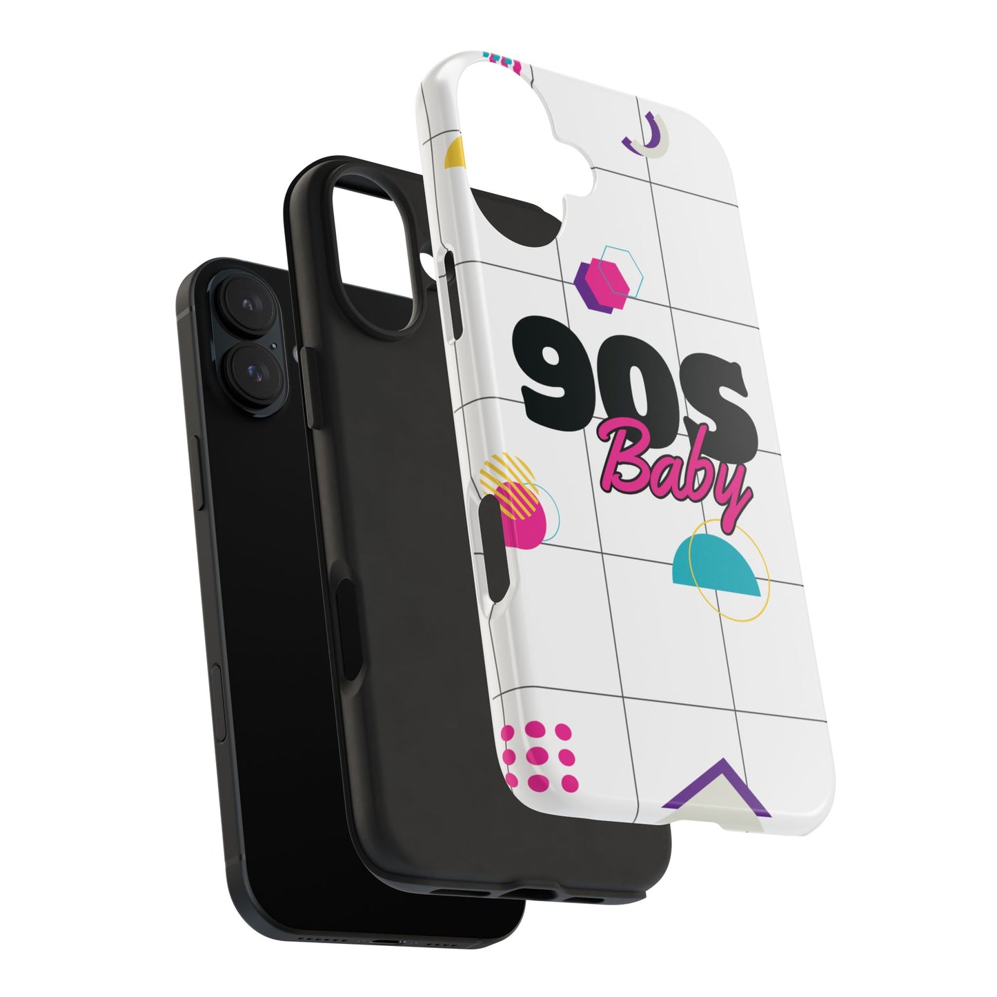 90s Baby Bright Colors // iPhone Case