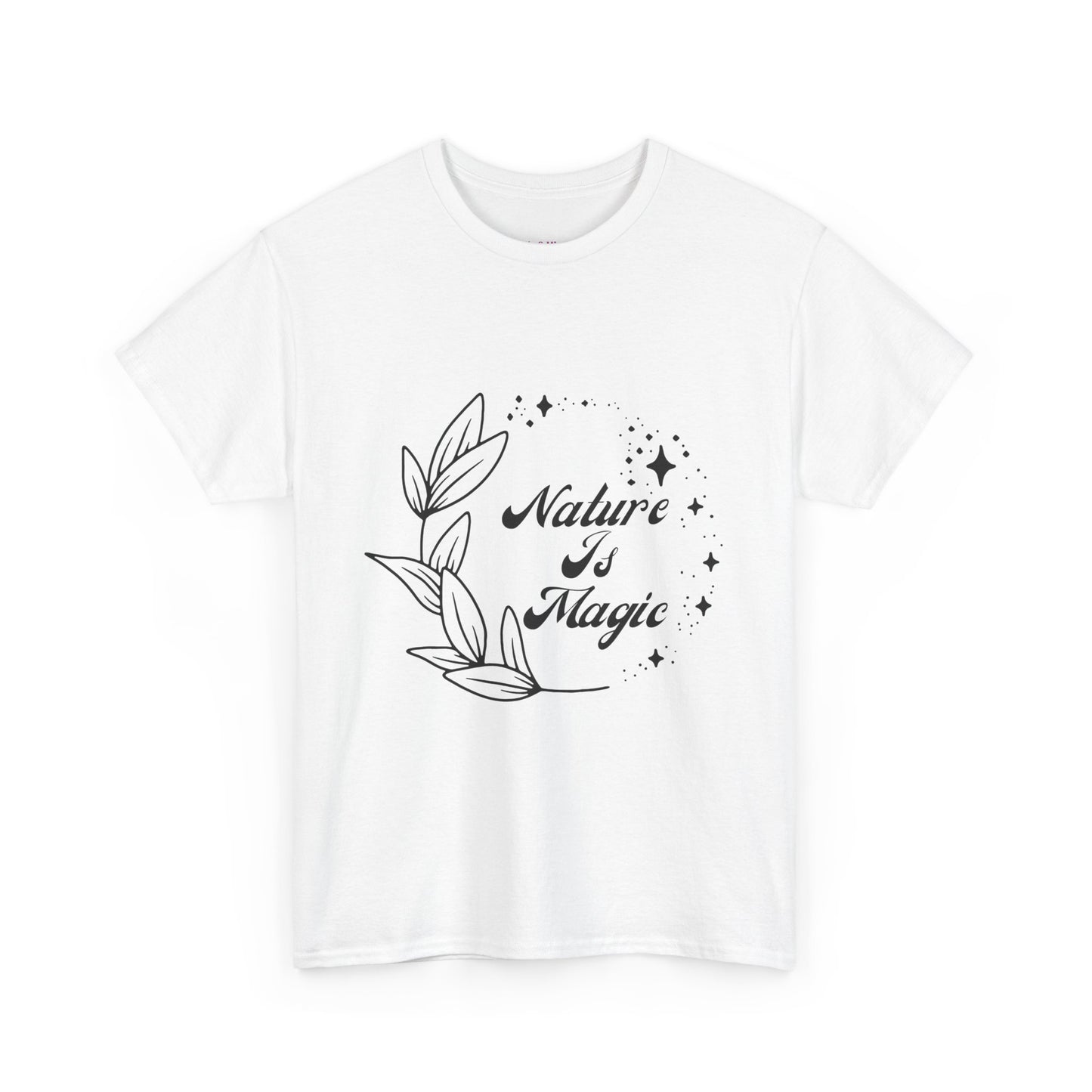 Nature is Magic // Unisex Heavy Cotton Tee - Nature-Themed Casual Wear
