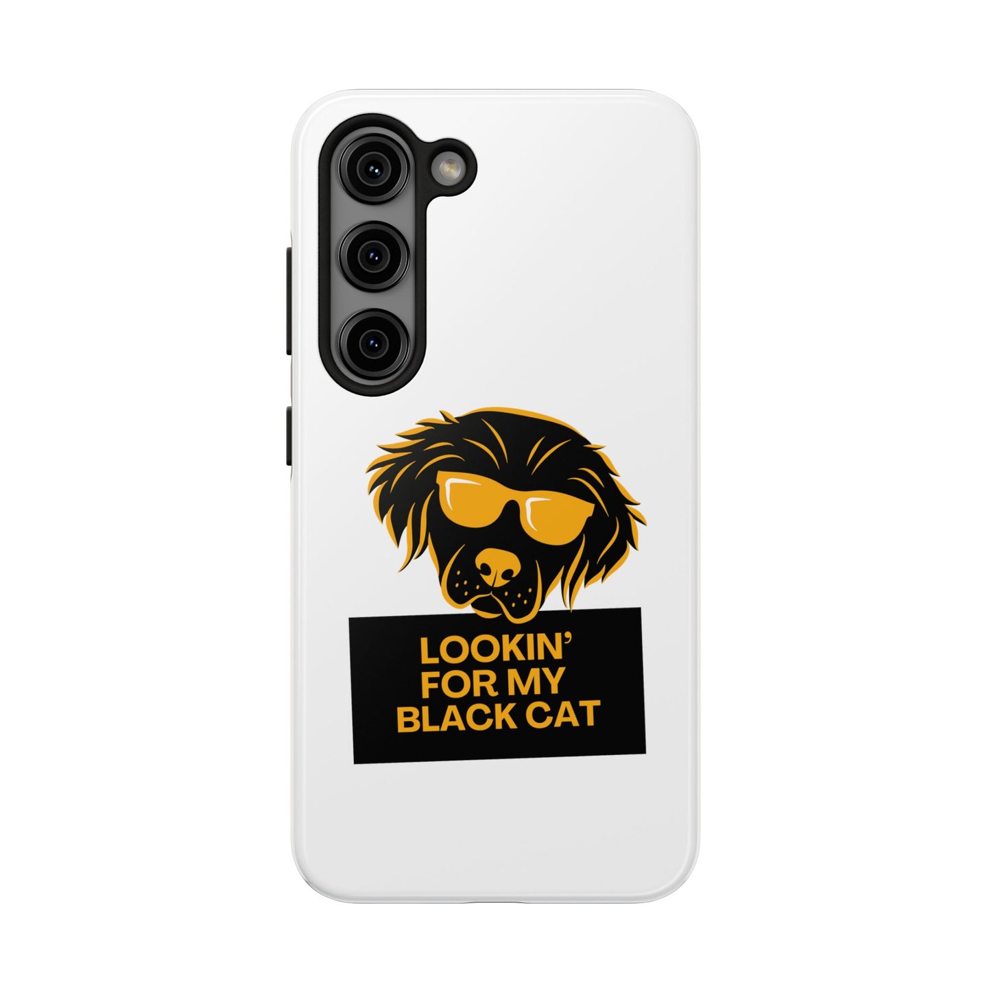 Lookin' For My Black Cat // Phone Case