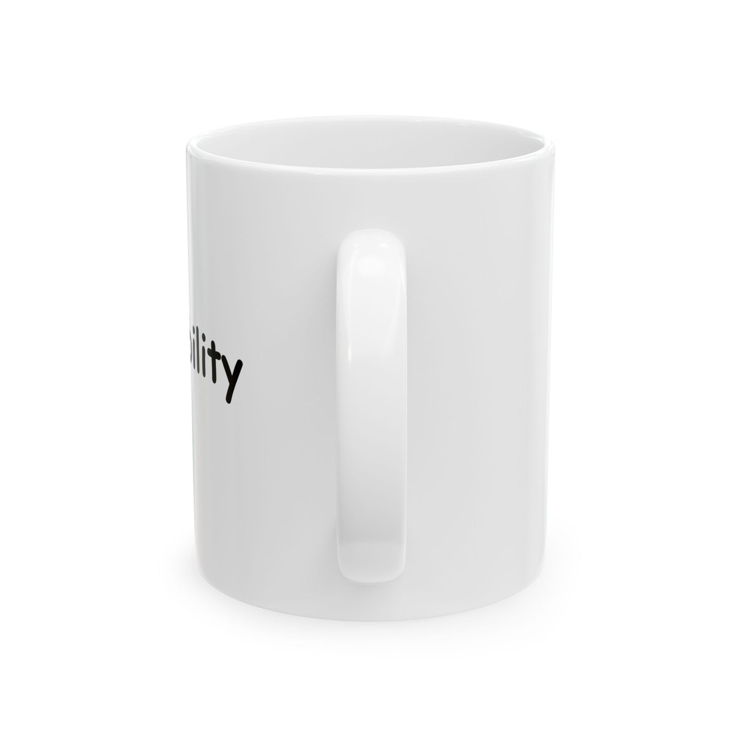 diffability // Ceramic Mug, (11oz, 15oz)