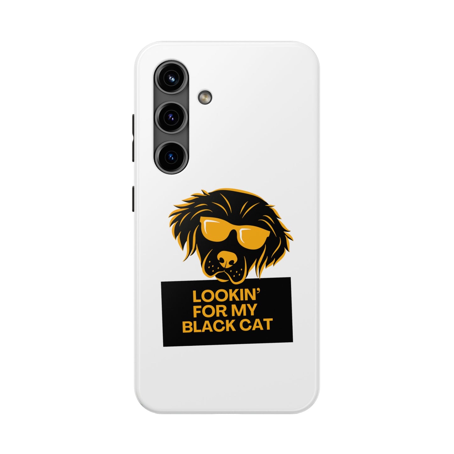 Lookin' For My Black Cat // Phone Case