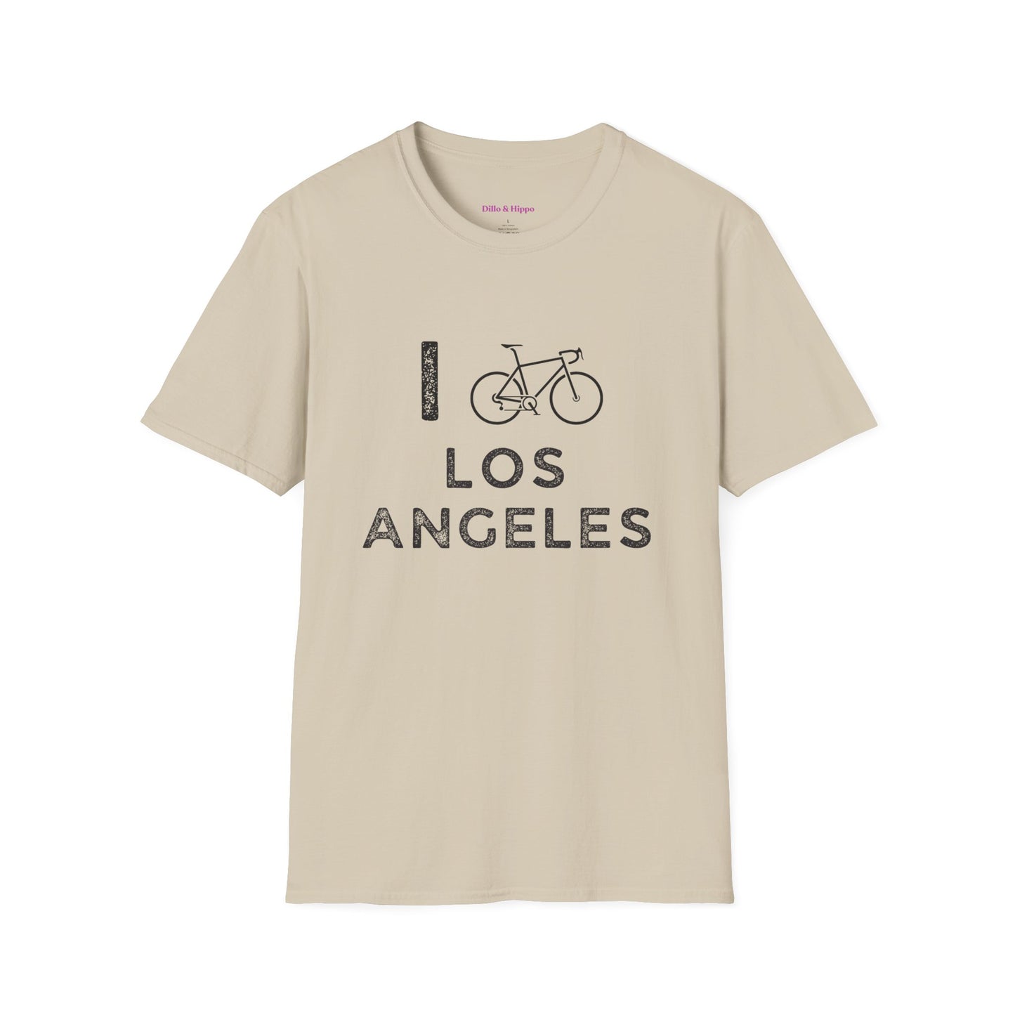 I (Road) Bike Los Angeles // Unisex Softstyle T-Shirt