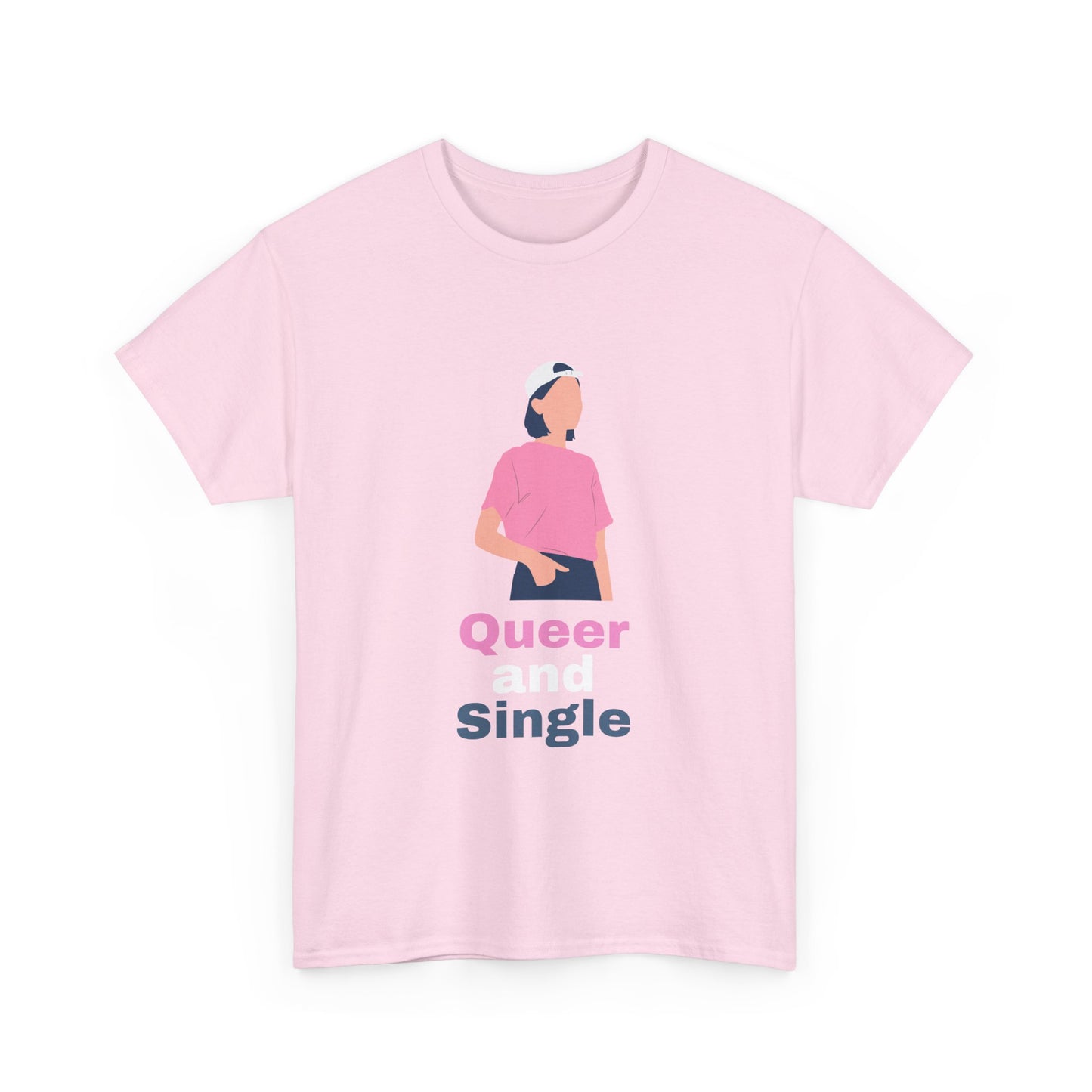 Queer and Single // Short Sleeve Tee