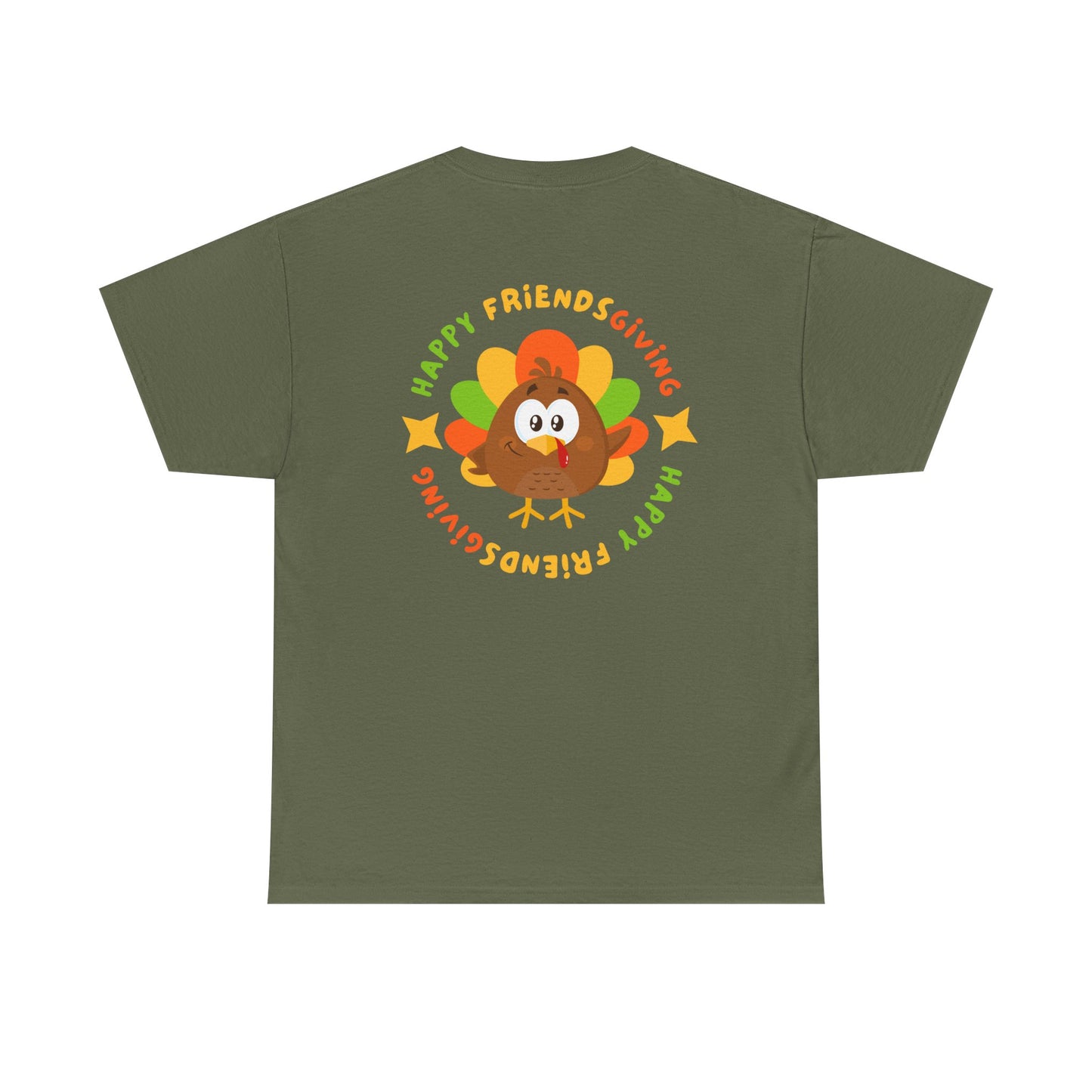 Happy Friendsgiving // Double Sided Unisex Jersey Short Sleeve Tee
