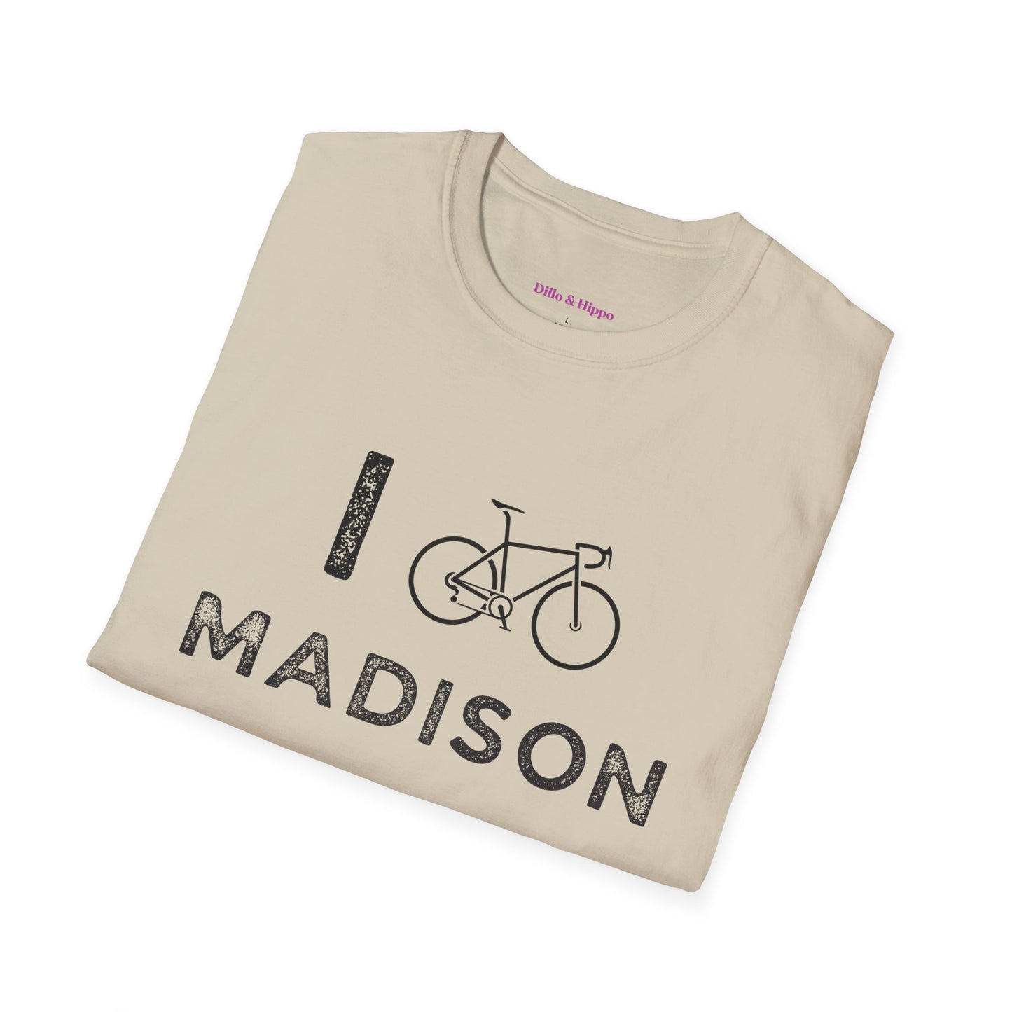 I (Road) Bike Madison // Unisex Softstyle T-Shirt