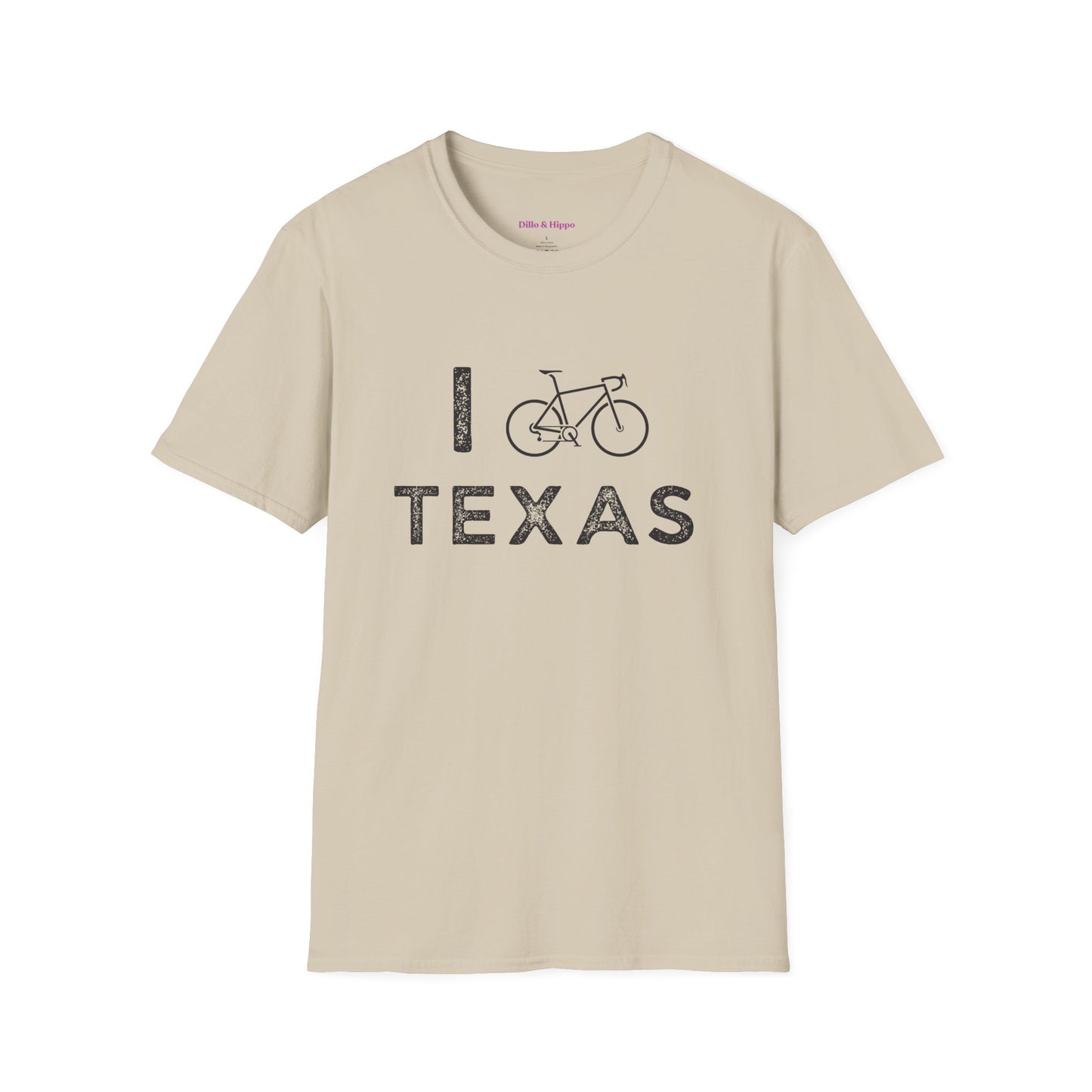 I (Road) Bike Texas // Unisex Softstyle T-Shirt