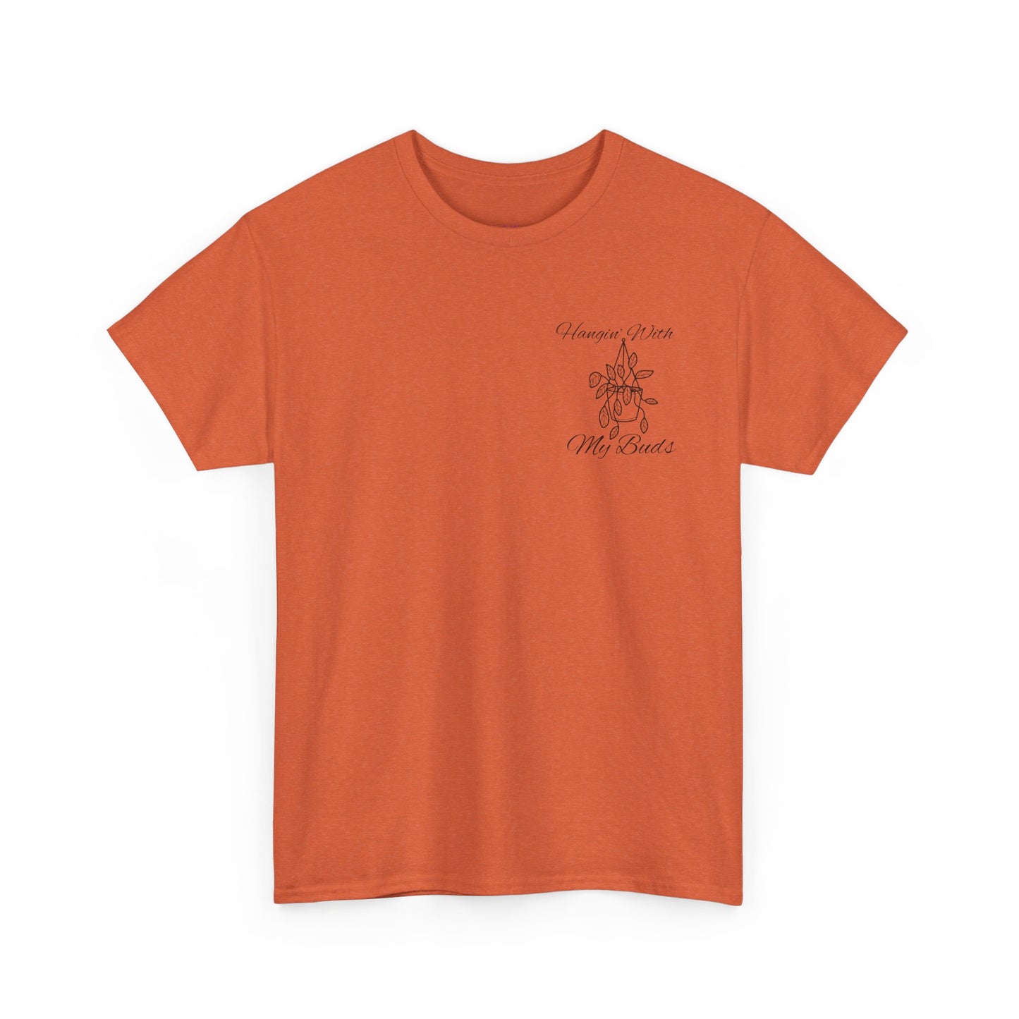 Hangin' With My Buds // Unisex Heavy Cotton Tee - Perfect for Everyday Comfort