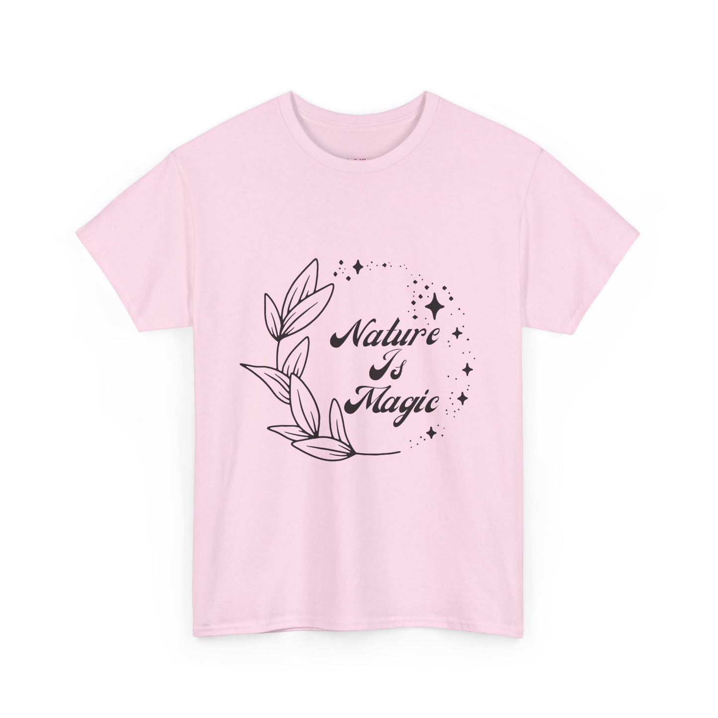 Nature is Magic // Unisex Heavy Cotton Tee - Nature-Themed Casual Wear