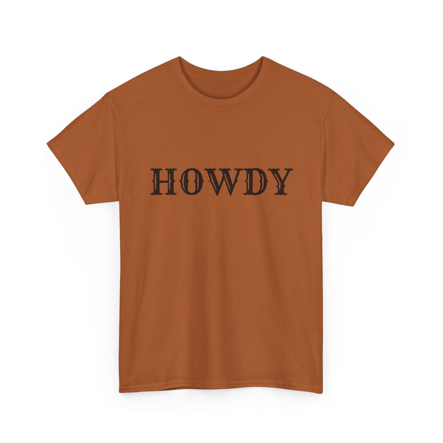 Howdy & Adios // Unisex Heavy Cotton Tee - Casual Statement Shirt