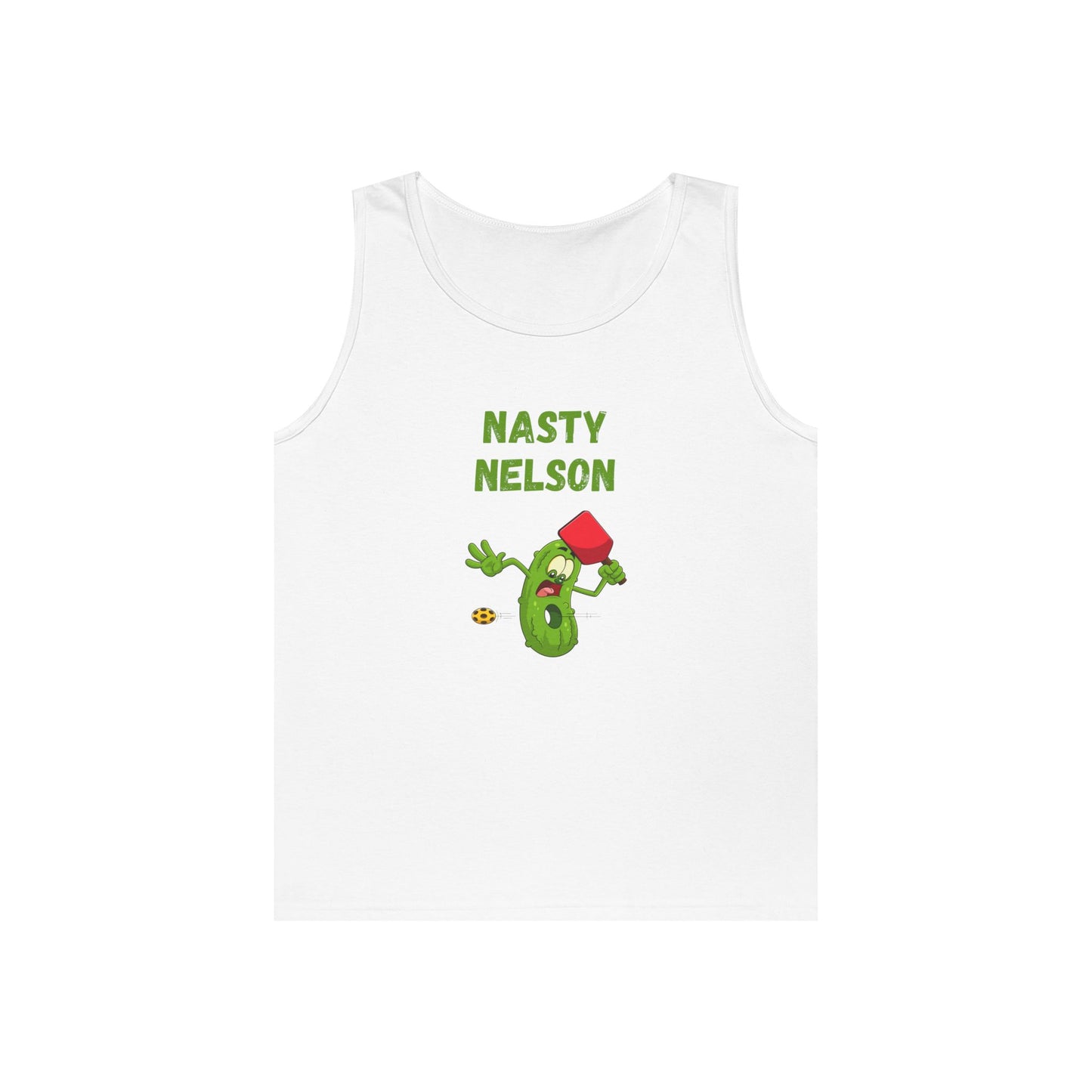 Pickleball // Nasty Nelson // Unisex Heavy Cotton Tank Top