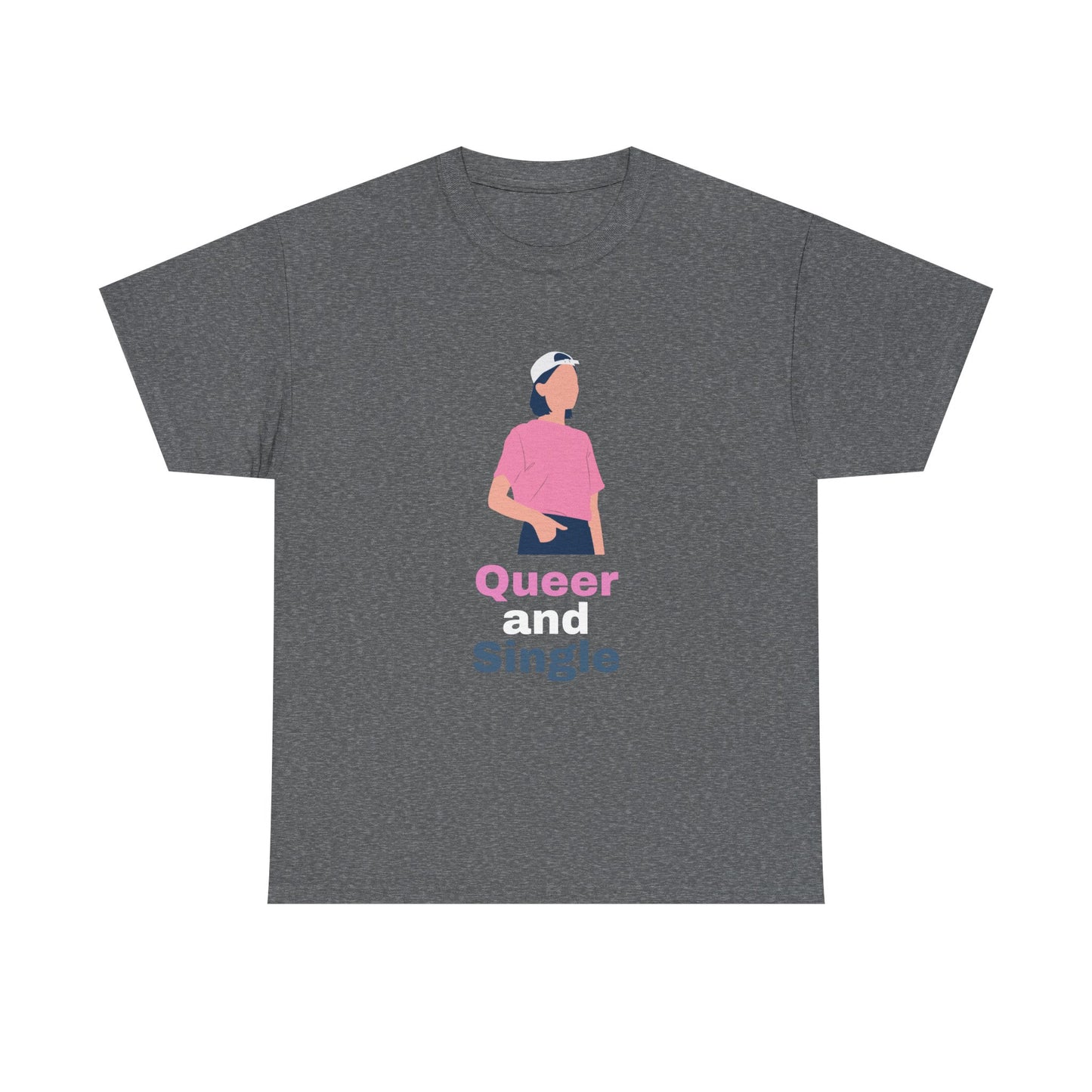 Queer and Single // Short Sleeve Tee