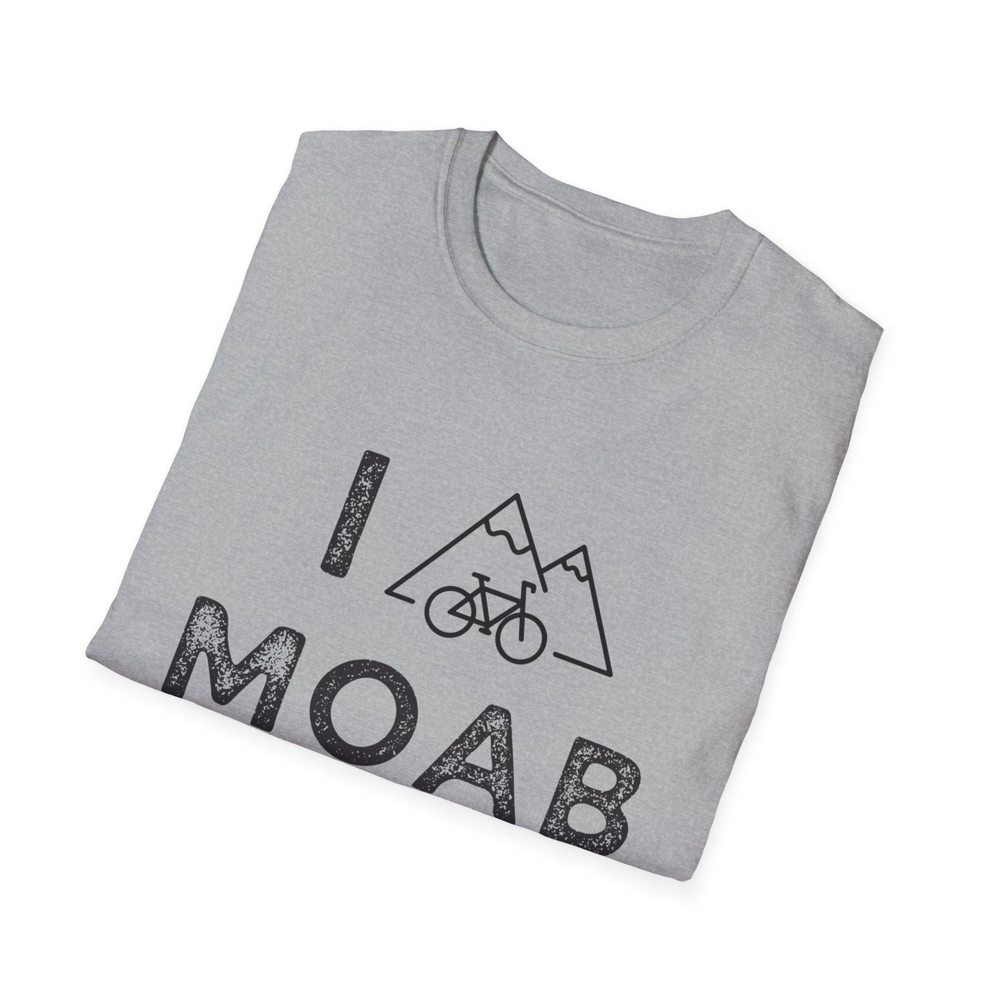 I (Mountain) Bike Moab // Unisex Softstyle T-Shirt