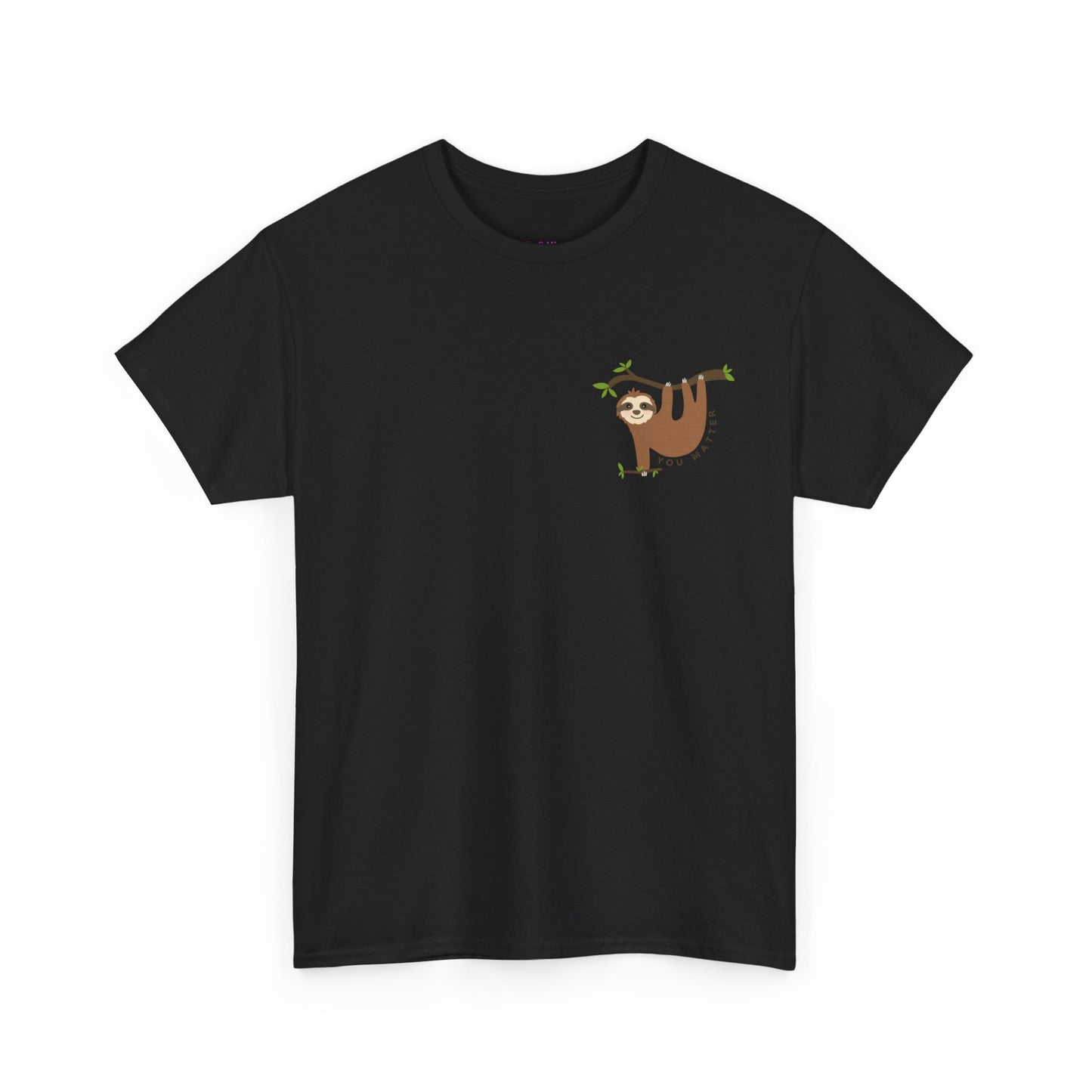 Keep Hangin' On - Sloth // Unisex Heavy Cotton Tee - Motivational