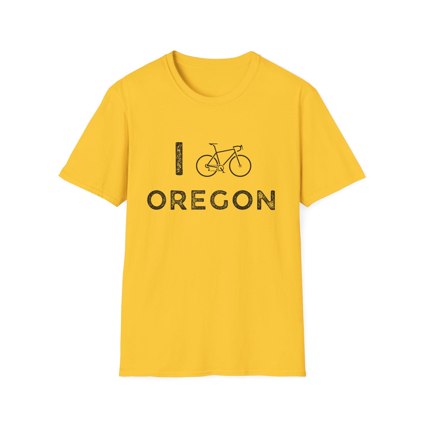 I (Road) Bike Oregon // Unisex Softstyle T-Shirt