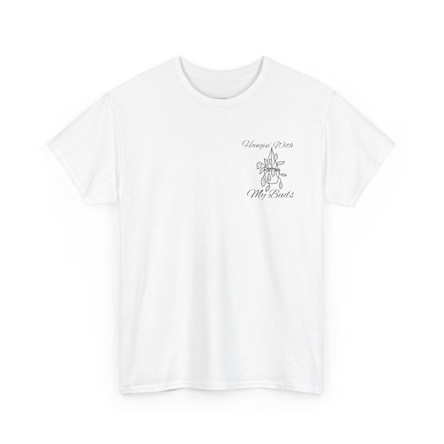 Hangin' With My Buds // Unisex Heavy Cotton Tee - Perfect for Everyday Comfort
