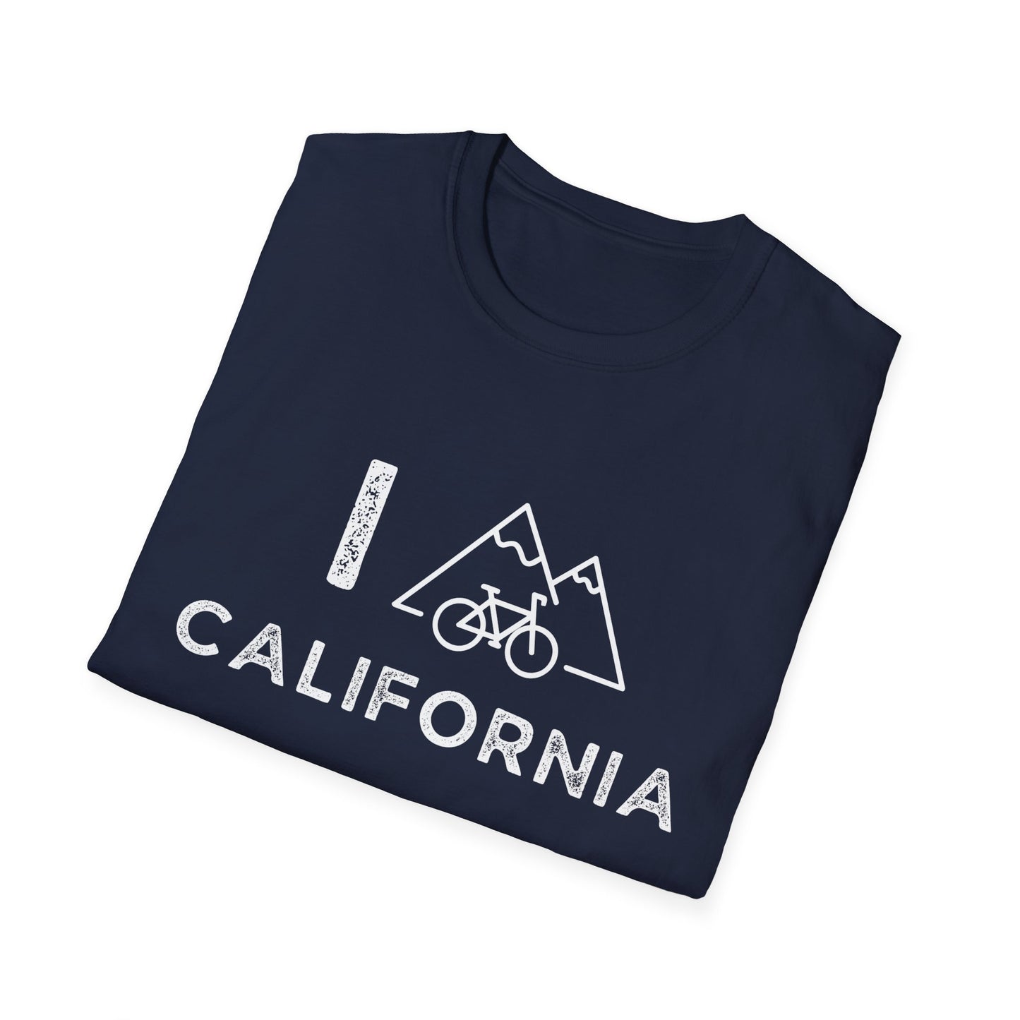 I (Mountain) Bike California // Unisex Softstyle T-Shirt