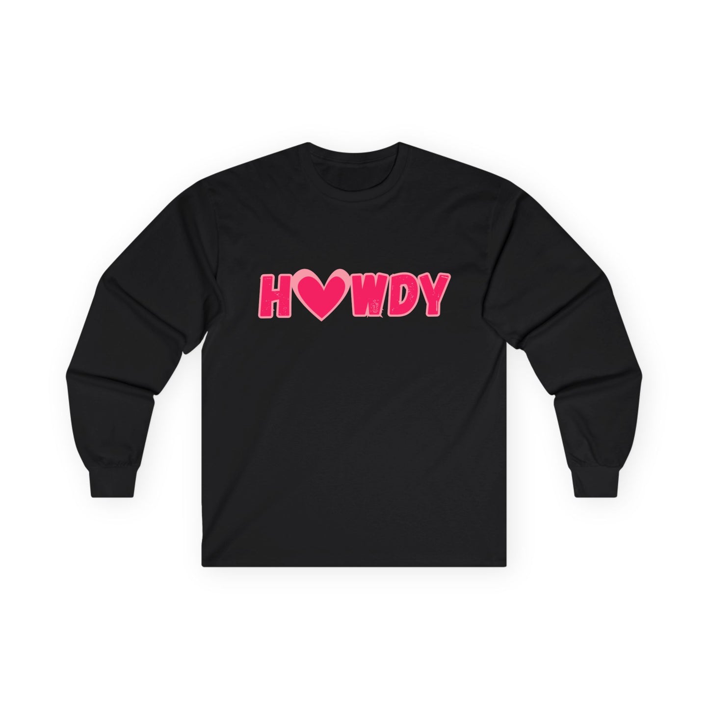 H<3wdy // Heart Long Sleeve Tee – Unisex Ultra Cotton Shirt for Casual Style
