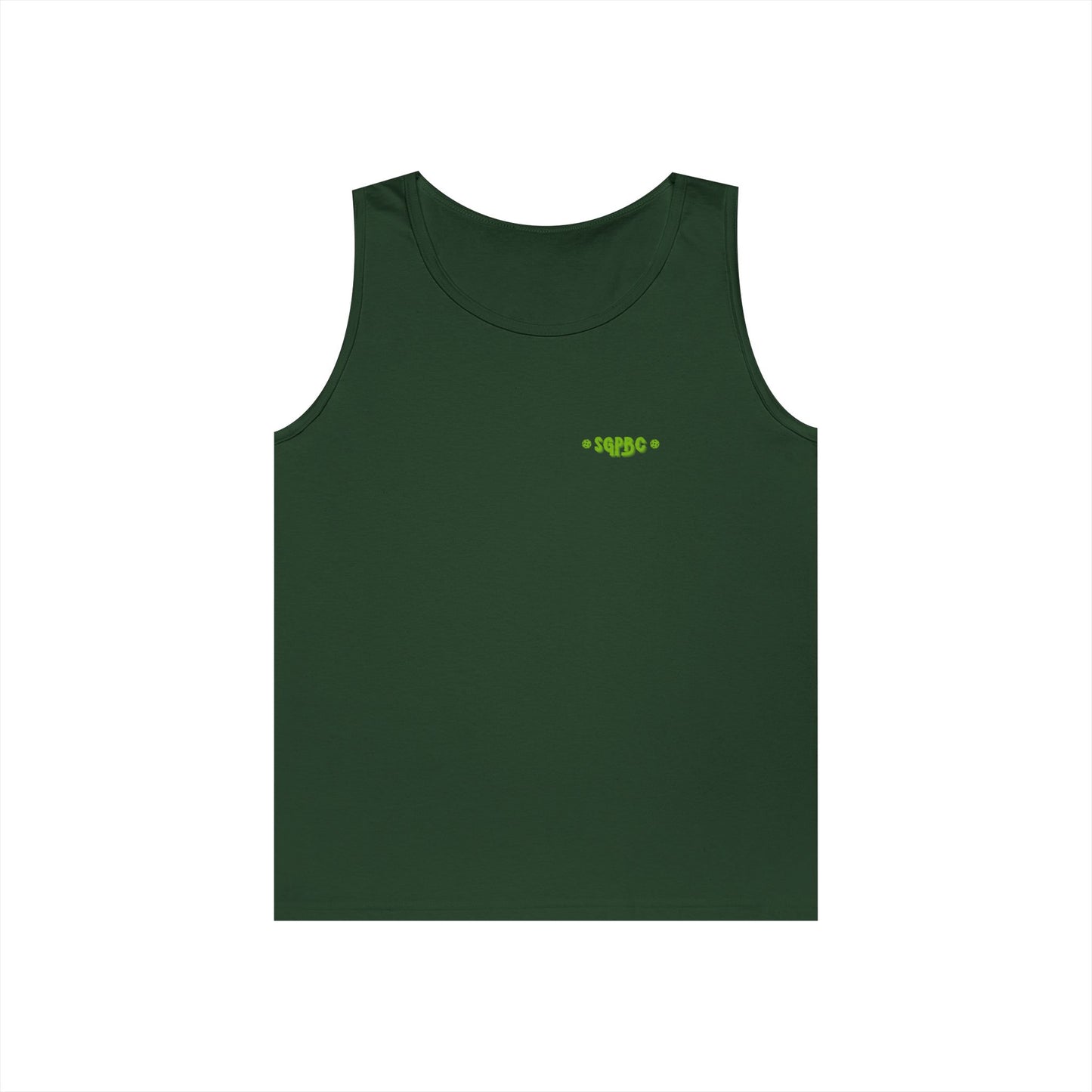 SGPBC // Green // Unisex Heavy Tank Top