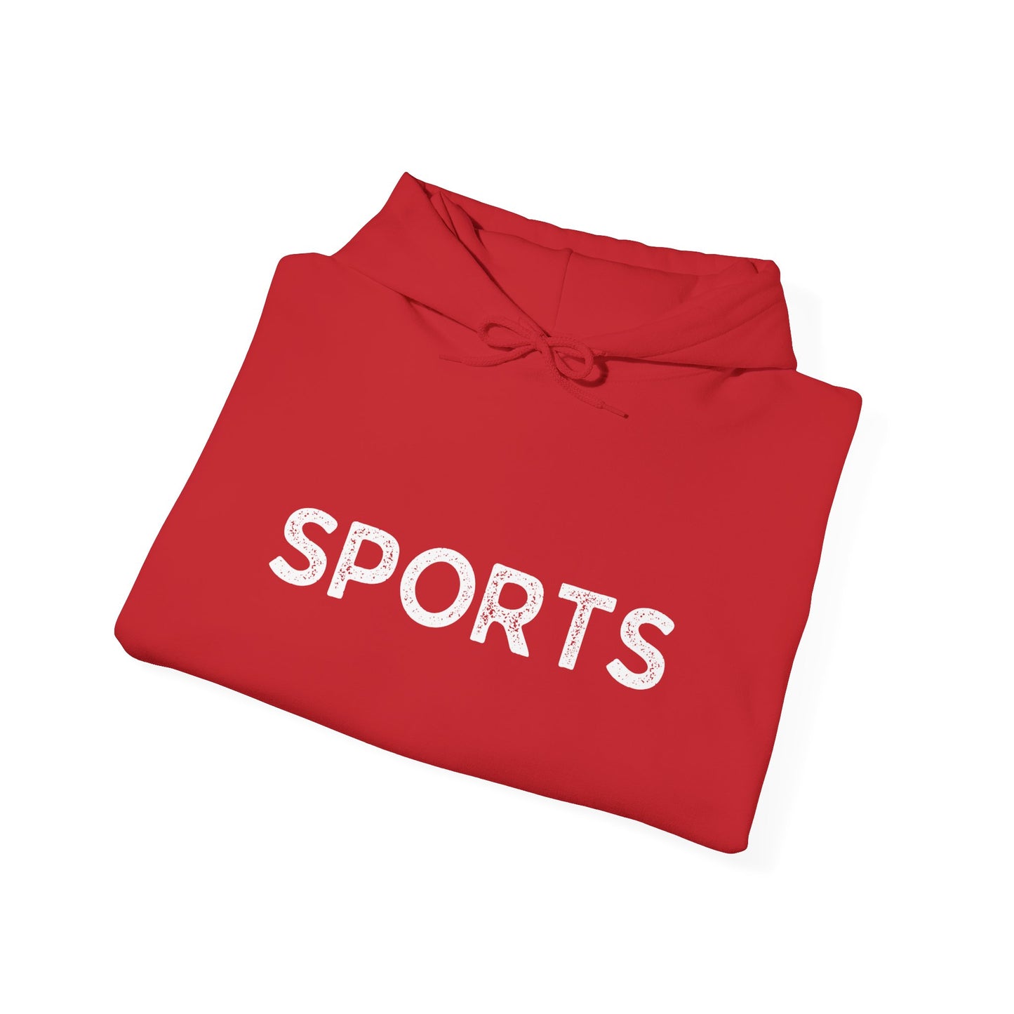 Sports // Unisex Heavy Blend™ Hooded Sweatshirt - White Text