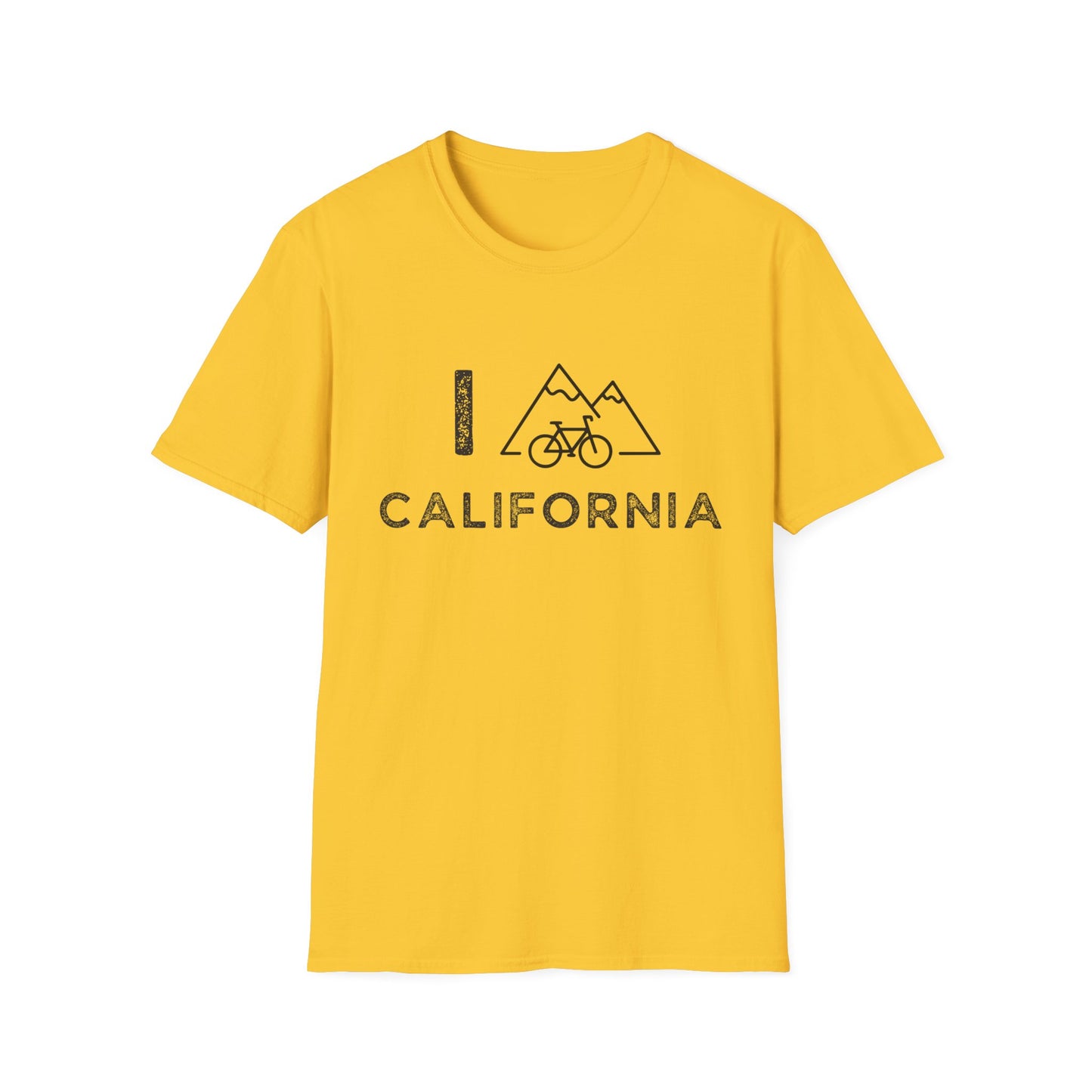 I (Mountain) Bike California // Unisex Softstyle T-Shirt