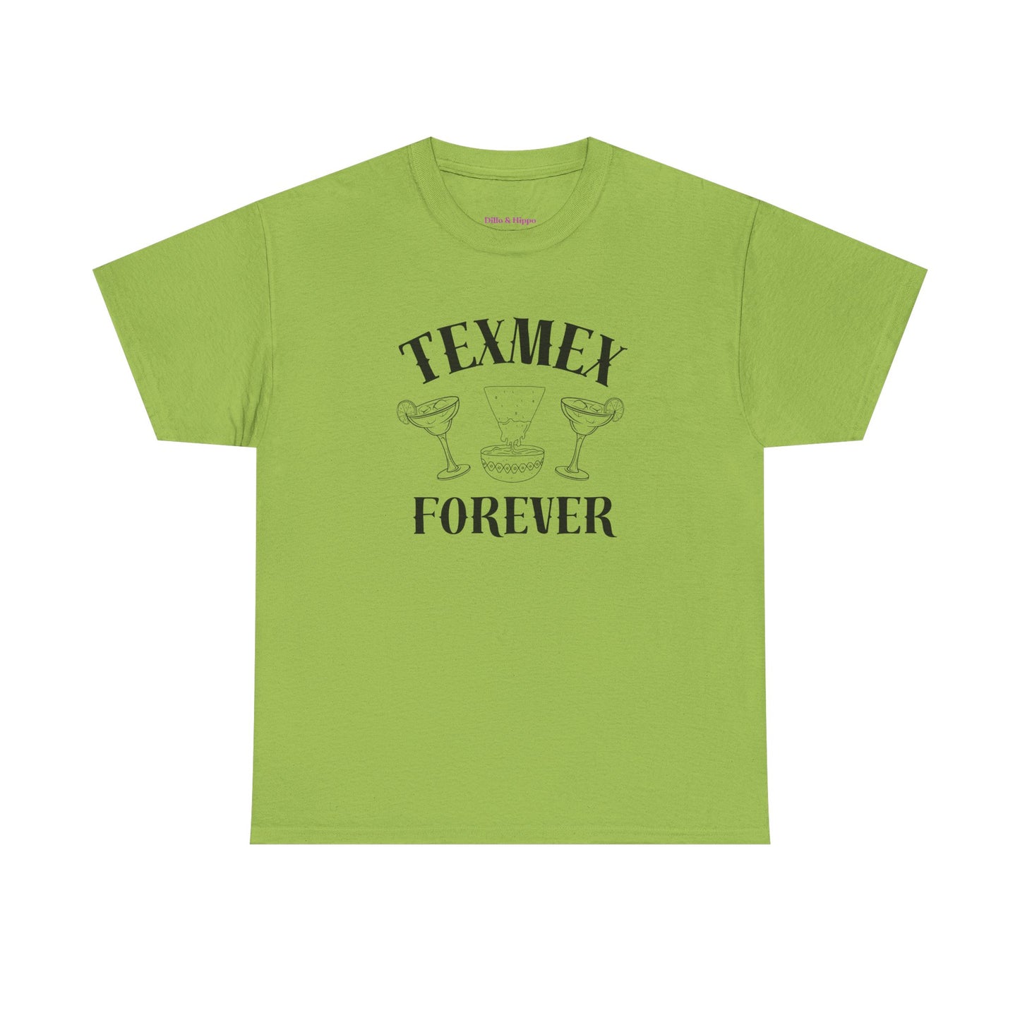 Tex-Mex Forever - Ritas & Queso // Unisex Heavy Cotton Tee - Fun Casual T-Shirt for Food Lovers