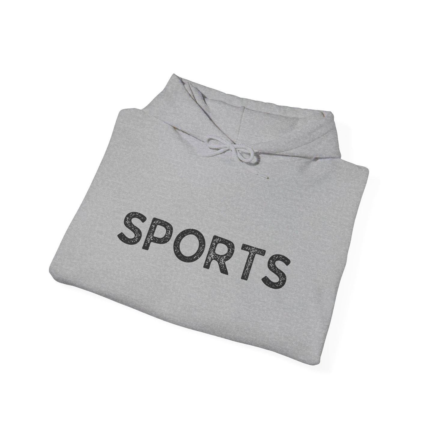 Sports // Unisex Heavy Blend™ Hooded Sweatshirt - Black Text
