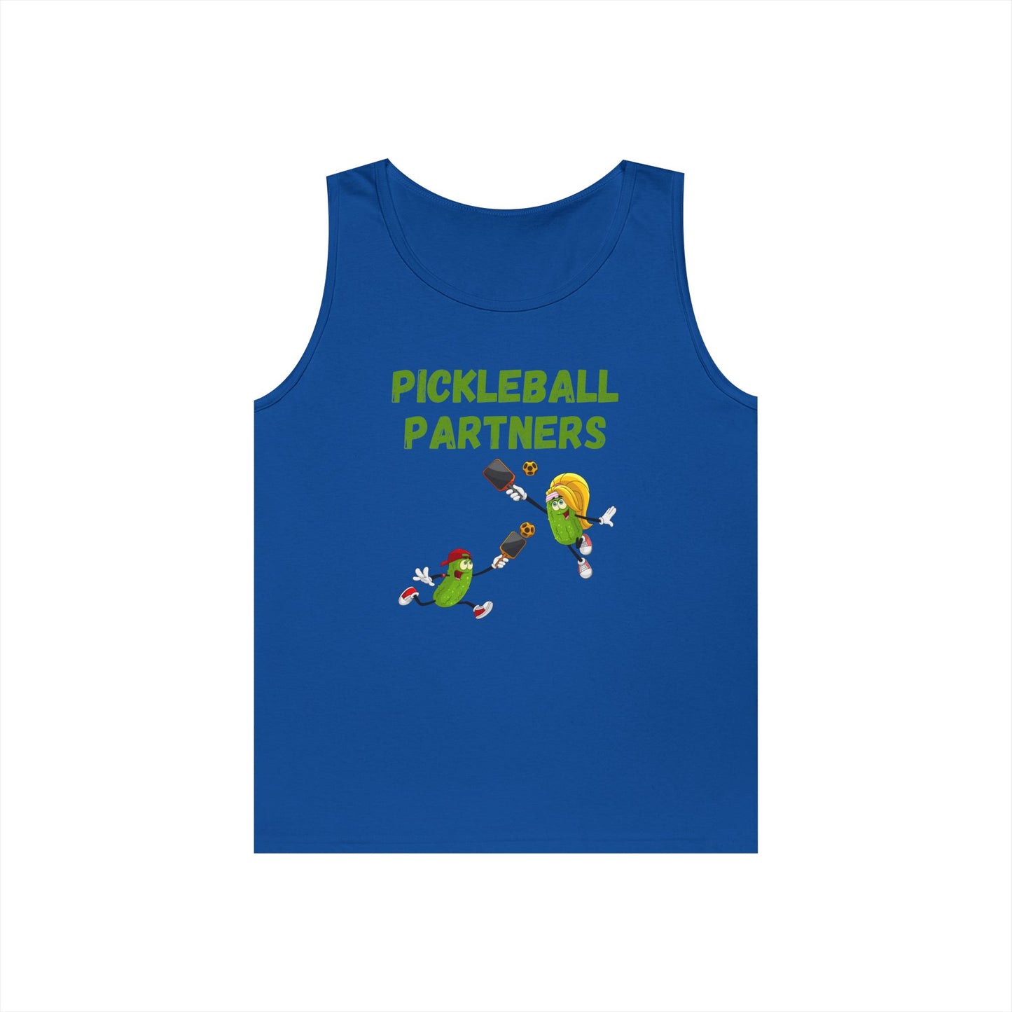 Pickleball Partners 2 // Unisex Heavy Cotton Tank Top