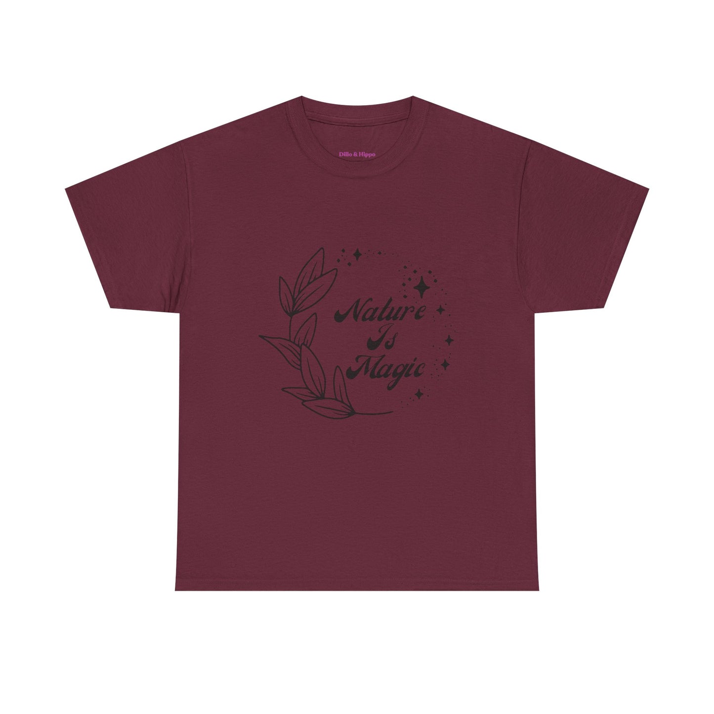 Nature is Magic // Unisex Heavy Cotton Tee - Nature-Themed Casual Wear