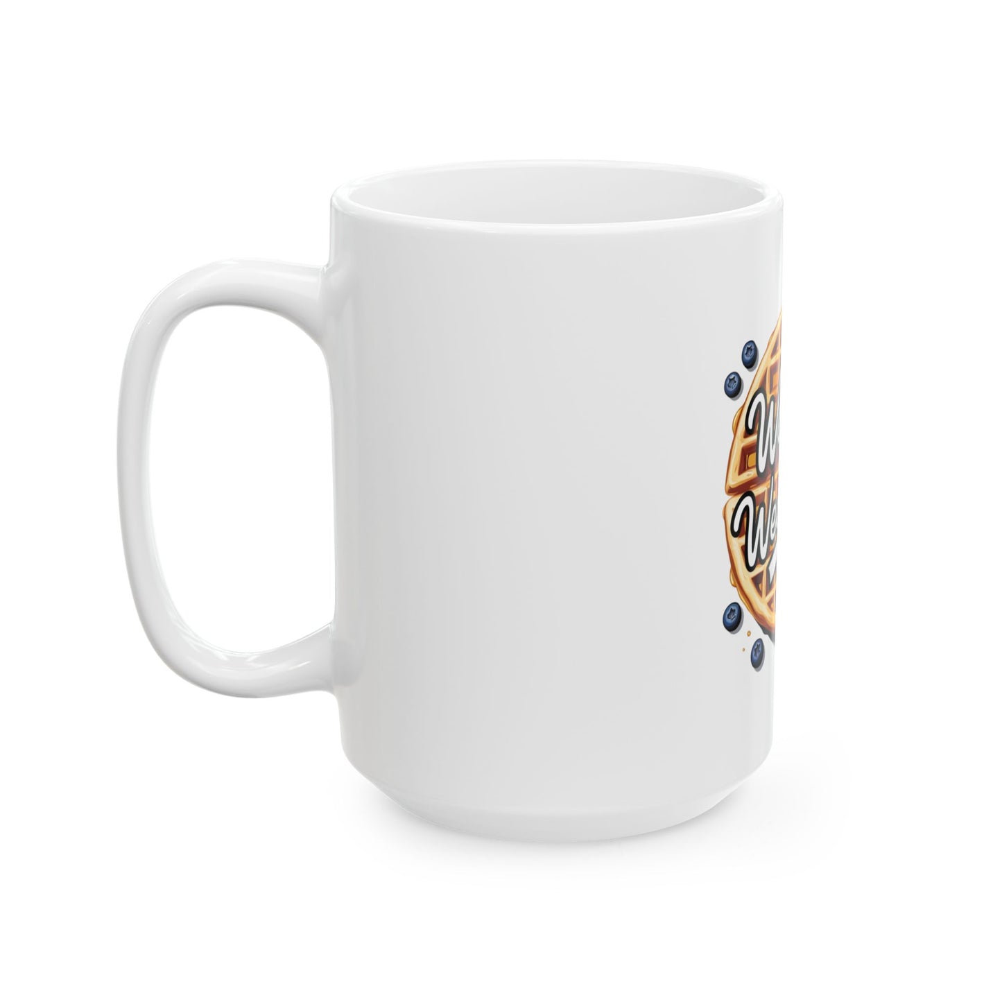 Waffle Wednesday // Ceramic Mug, (11oz, 15oz)
