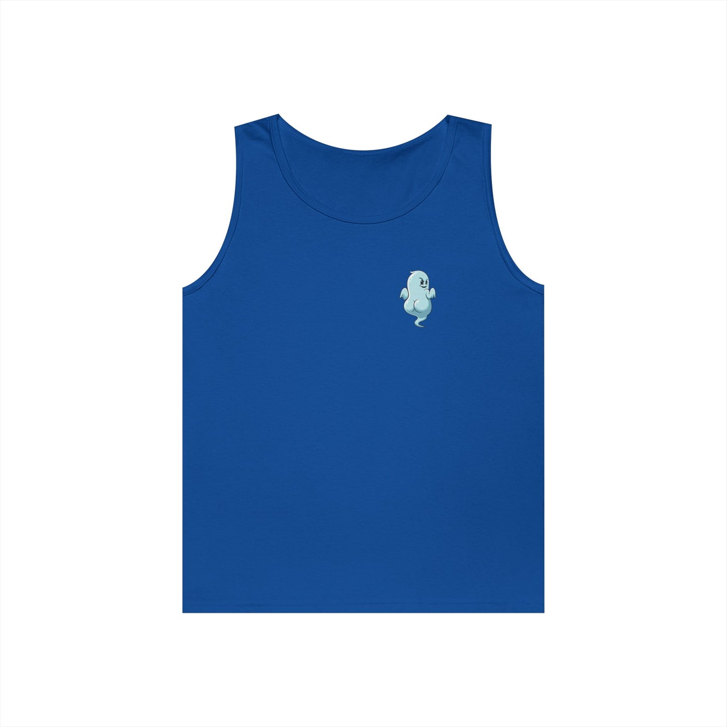 Power Bottom Autumn- Blue Ghost // Playful Tank Top for Unisex