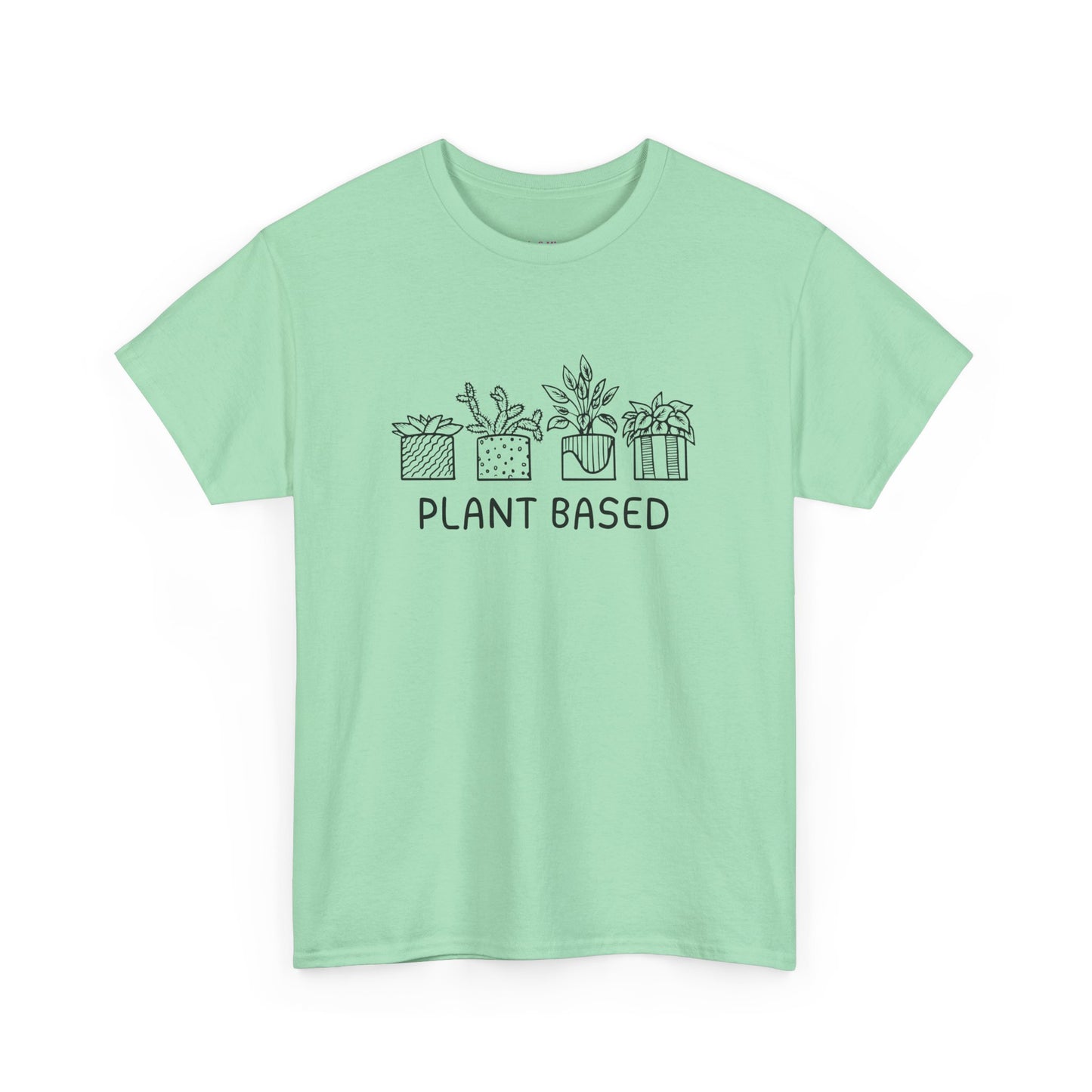 Plant Based // Unisex Heavy Cotton Tee - Perfect for Everyday Comfort