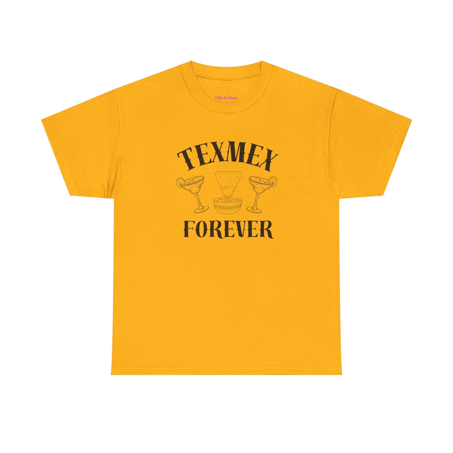 Tex-Mex Forever - Ritas & Queso // Unisex Heavy Cotton Tee - Fun Casual T-Shirt for Food Lovers