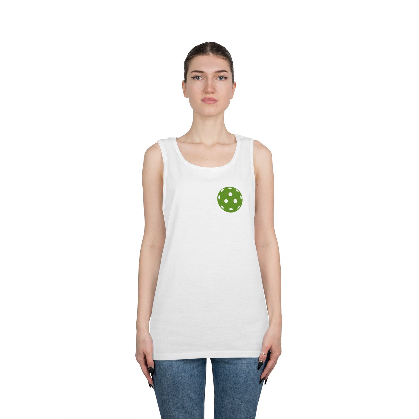 Pickleball is for All, Y'all // Unisex Heavy Cotton Tank Top