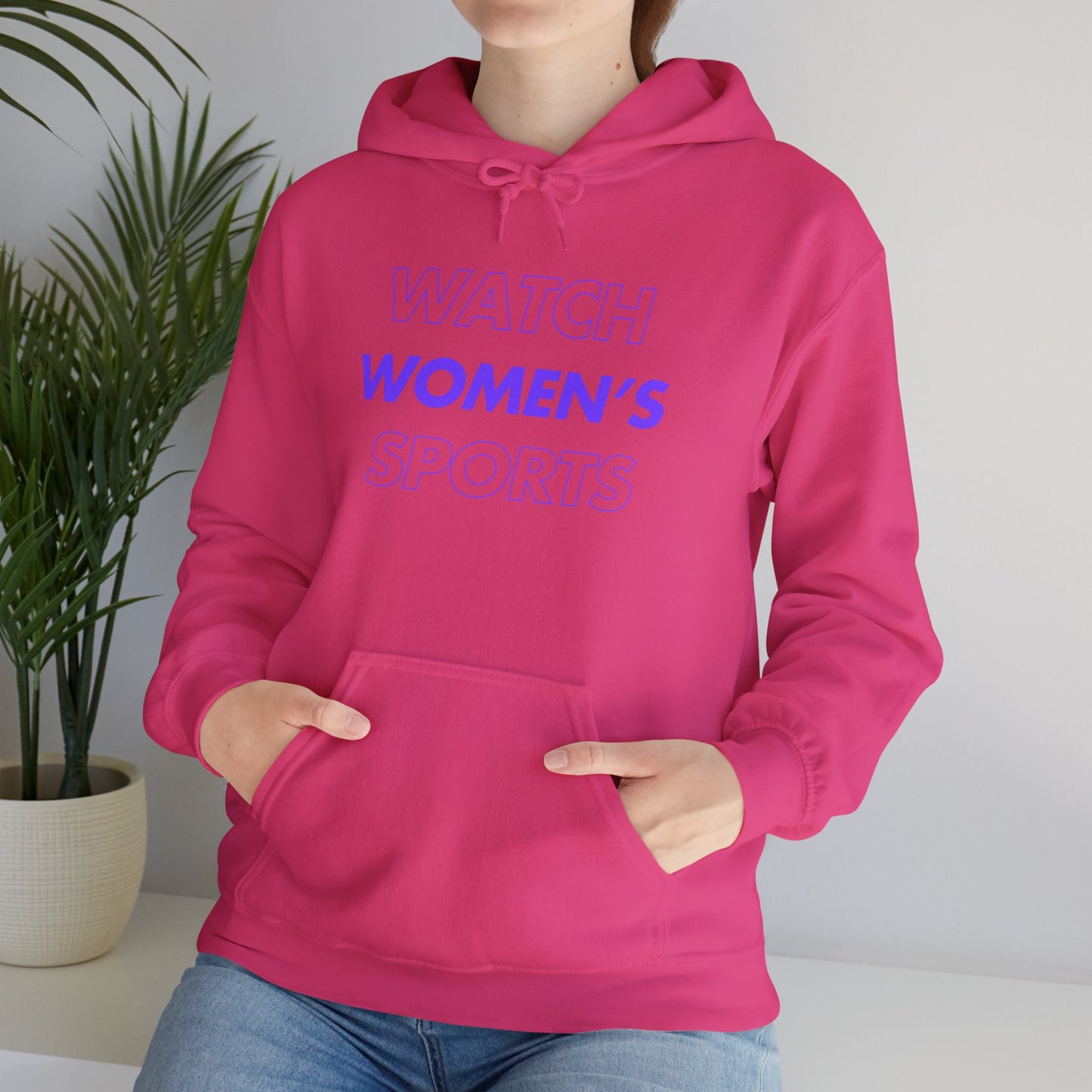 Watch Women's Sports // Unisex Heavy Blend™ Hooded Sweatshirt